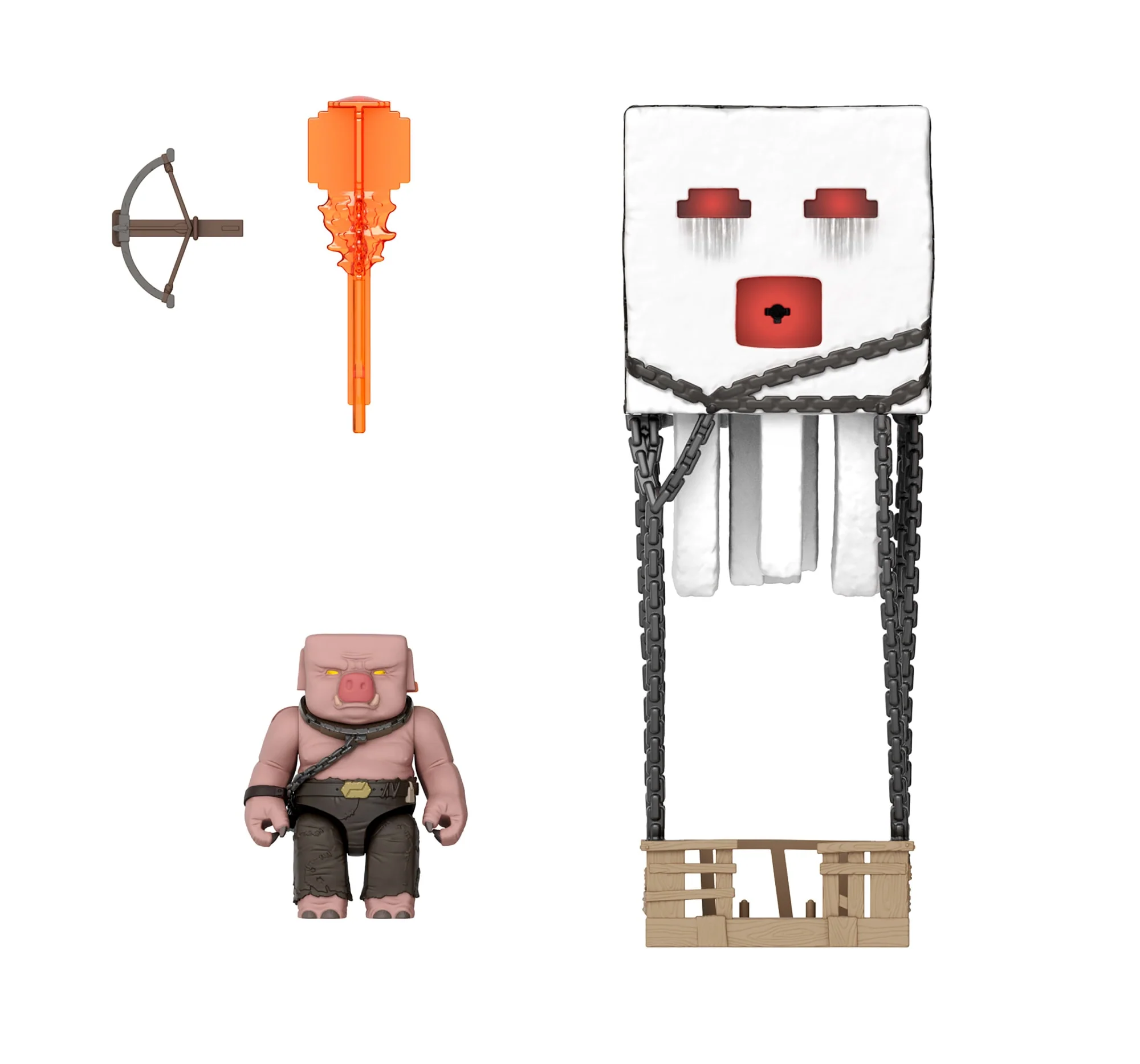 Minecraft Filme Figura de Brinquedo Ataque Explosivo do Ghast - Image 6