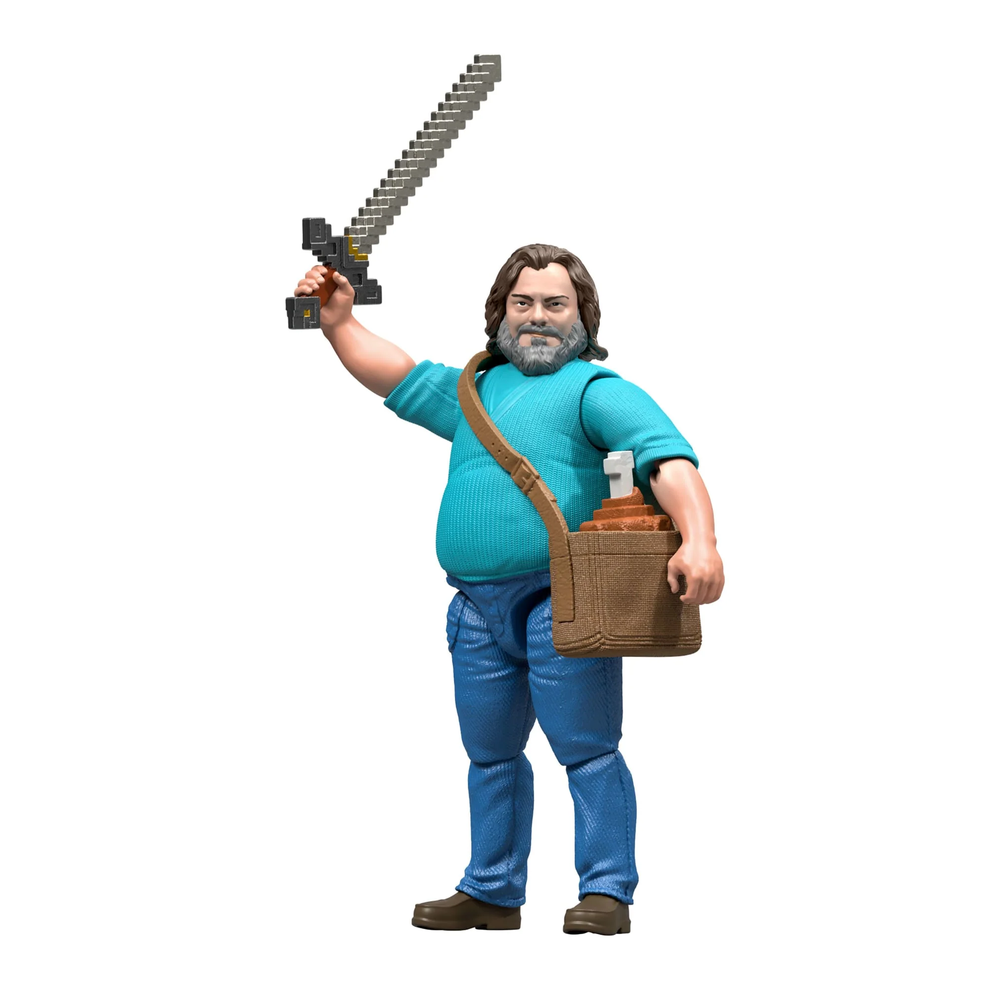 Minecraft La Película Figura de Acción Steve de 4 pulgadas - Image 4