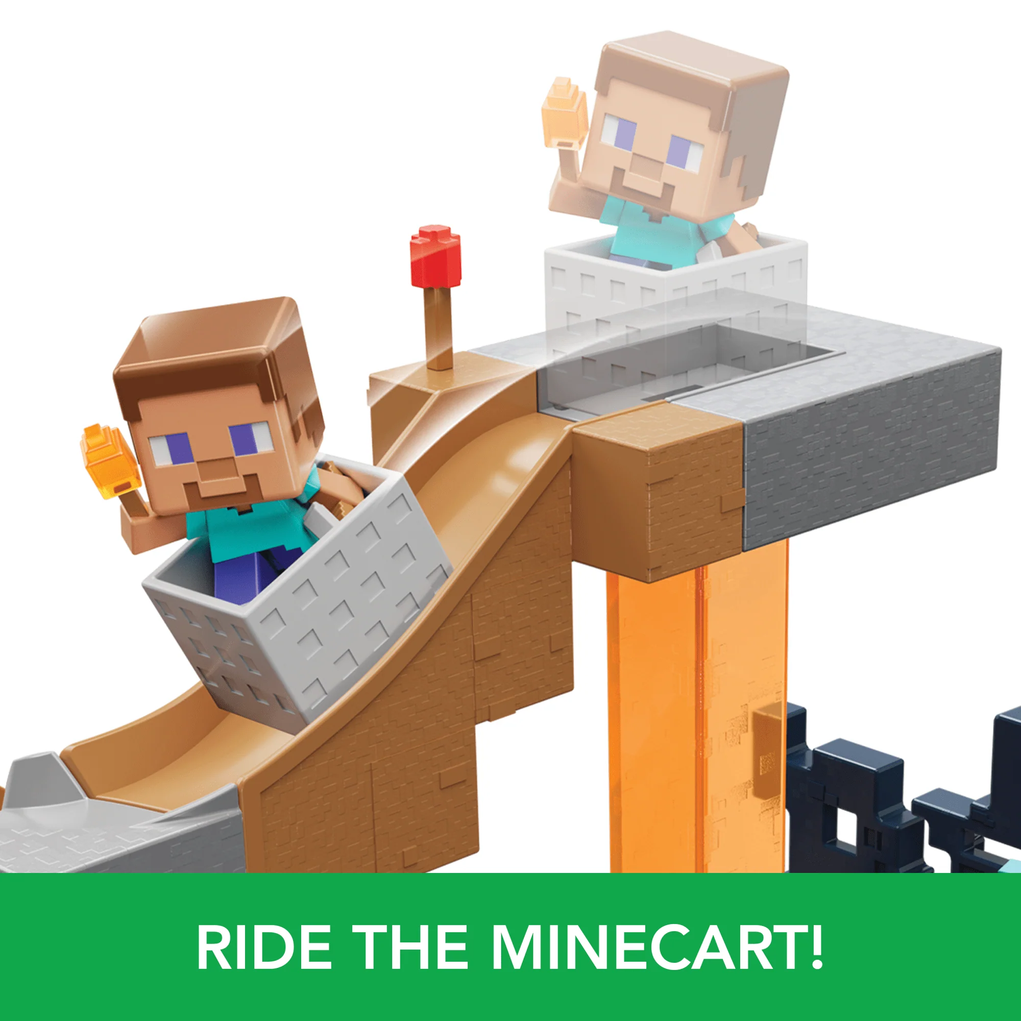 Minecraft Mini Mode Rise Of The Warden Playset, 2 Minis, Steve & Warden Figures & Dlc Code - Image 4