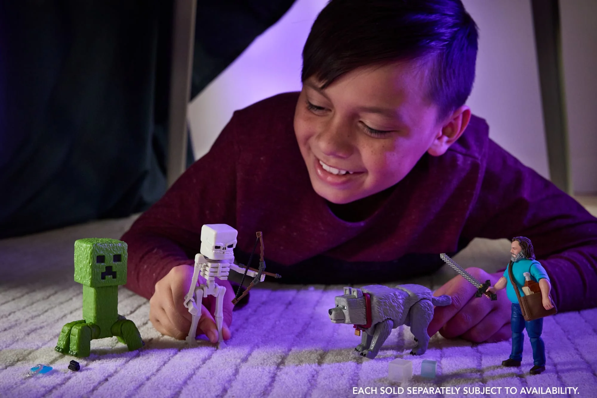 Minecraft o Filme Figura de Ação Esqueleto de 4 polegadas - Image 2