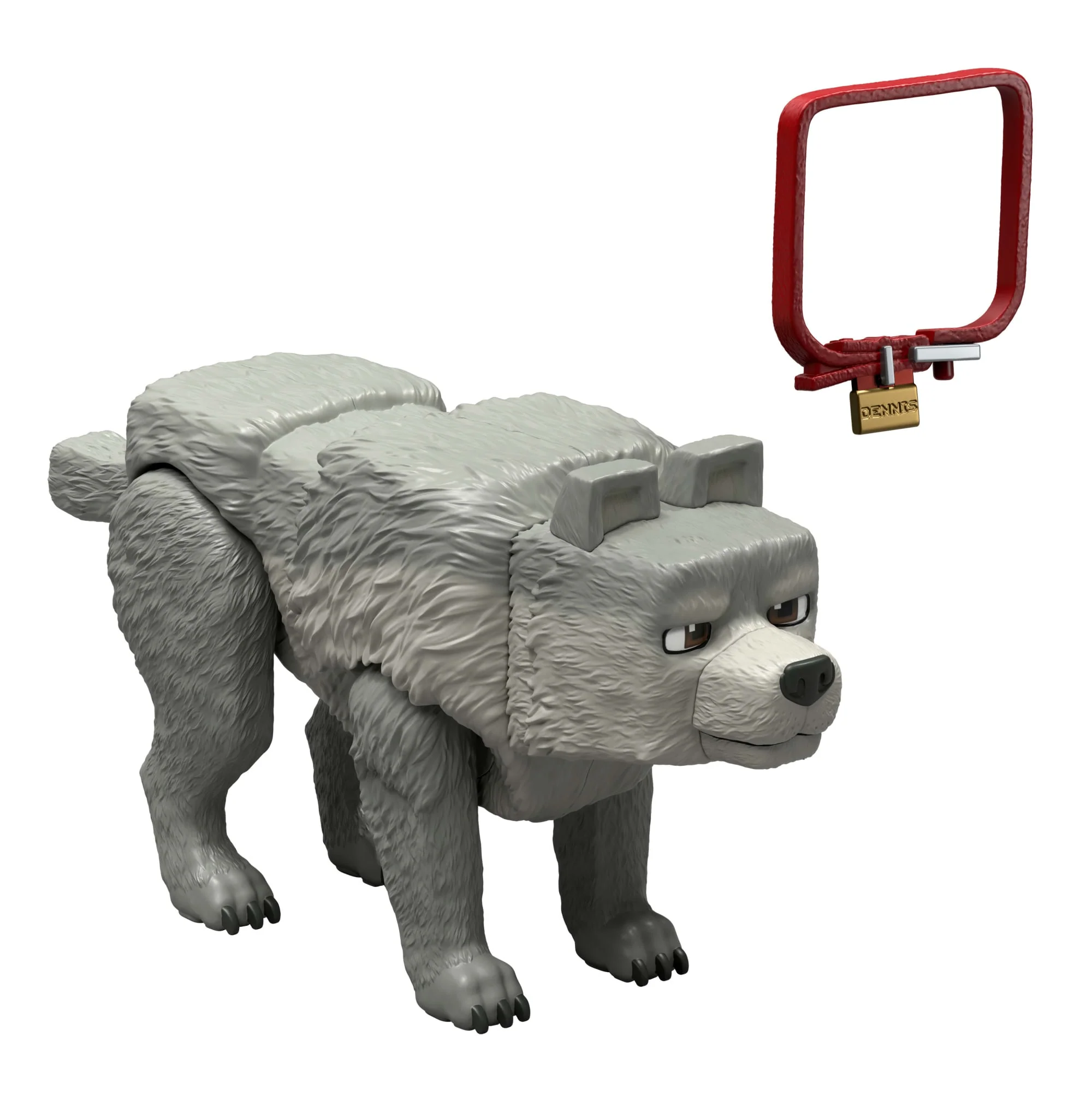 Minecraft o Filme Figura de Ação Lobo de 4 polegadas - Image 6