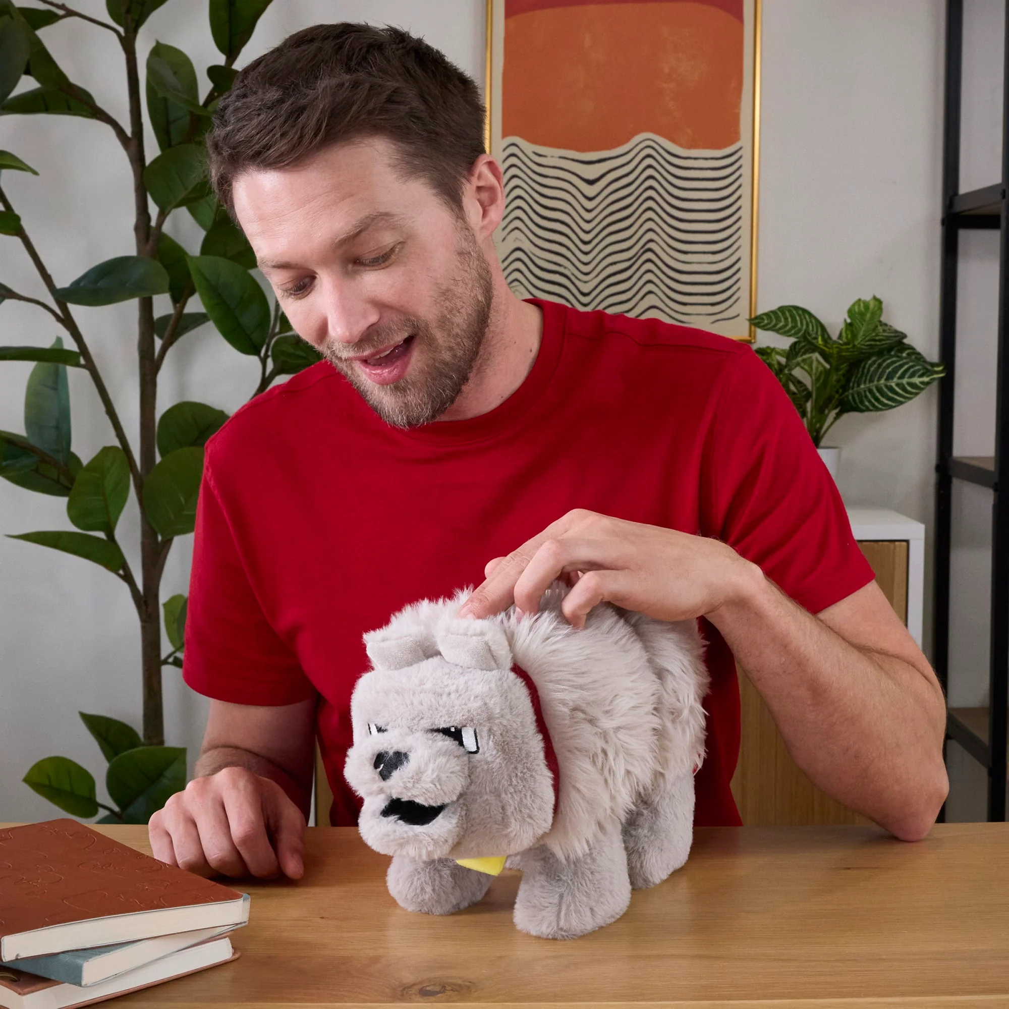 Minecraft-Peluche dennis Le Loup-Inspirée du Film - Image 2