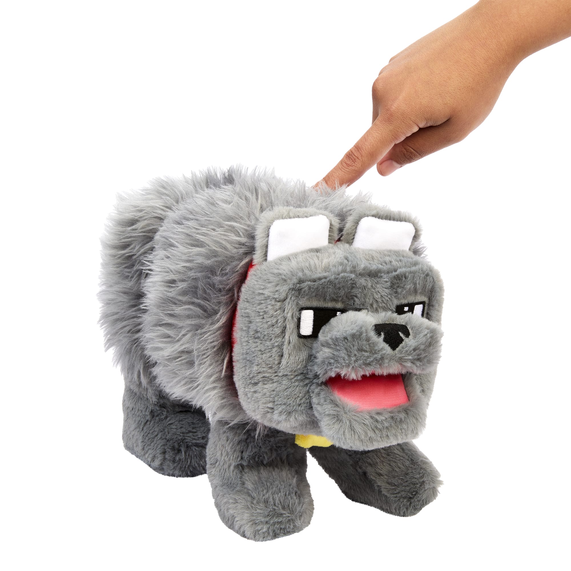 Minecraft-Peluche dennis Le Loup-Inspirée du Film - Image 3