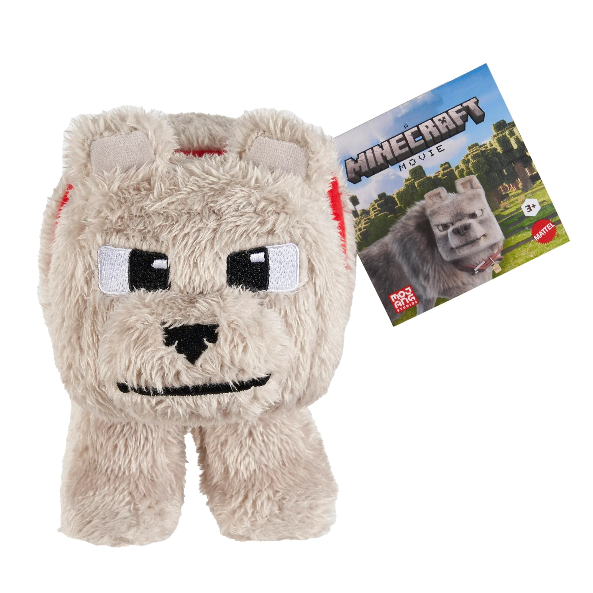 Minecraft-Peluche dennis Le Loup-Taille de 20 Cm à Collectionner