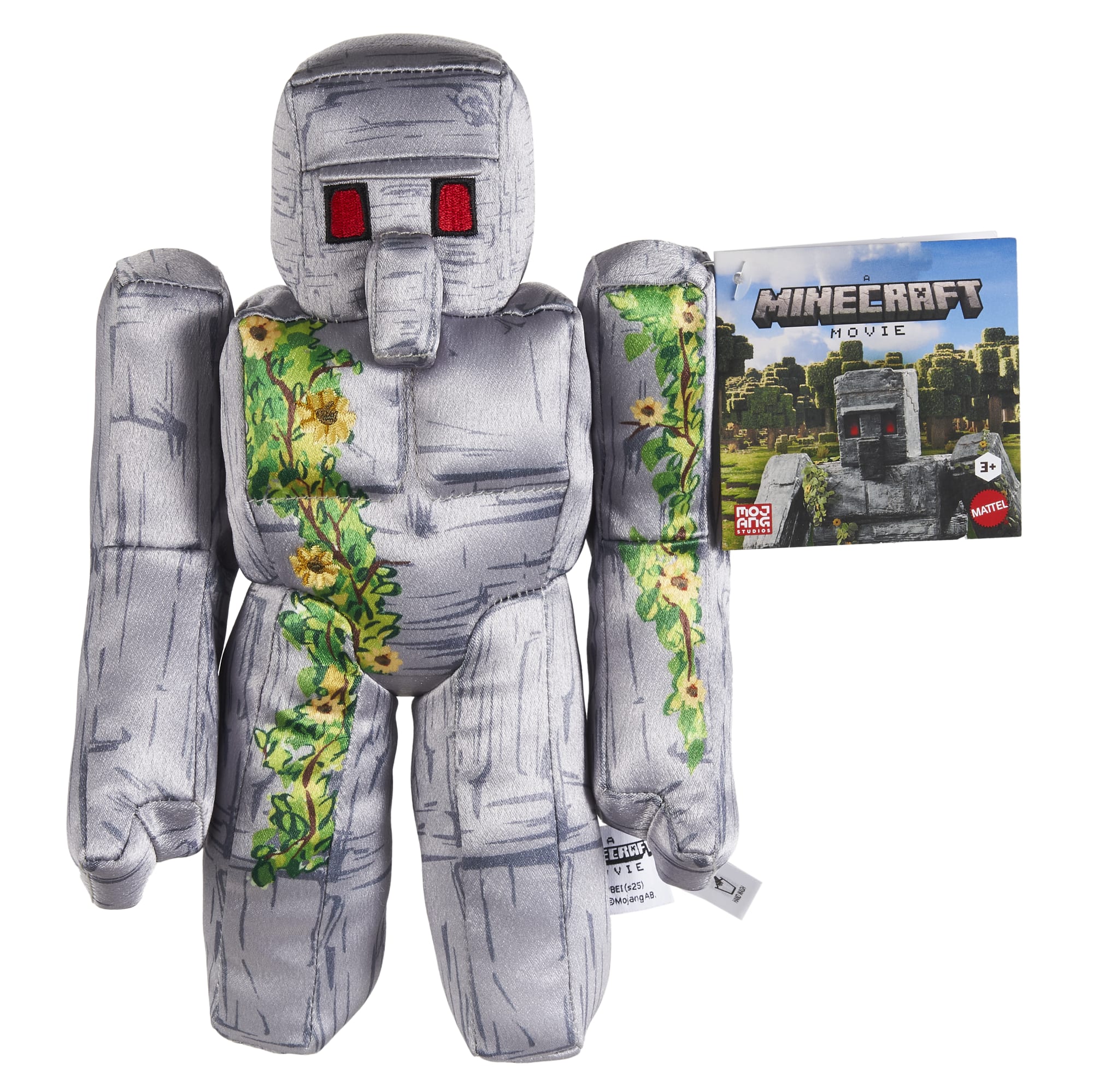 Minecraft-Peluche Golem de Fer-Taille de 20 Cm à Collectionner