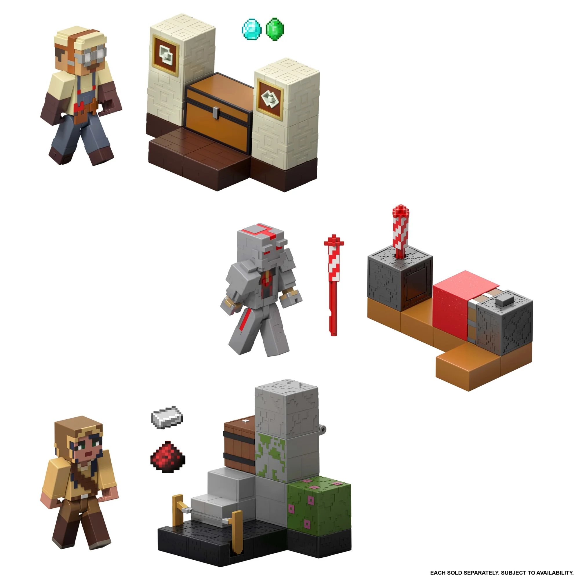 Minecraft ProtectorS Firework Launcher Action Figure & Accessories Set, 3.25-Inch Scale Collectible - Image 5