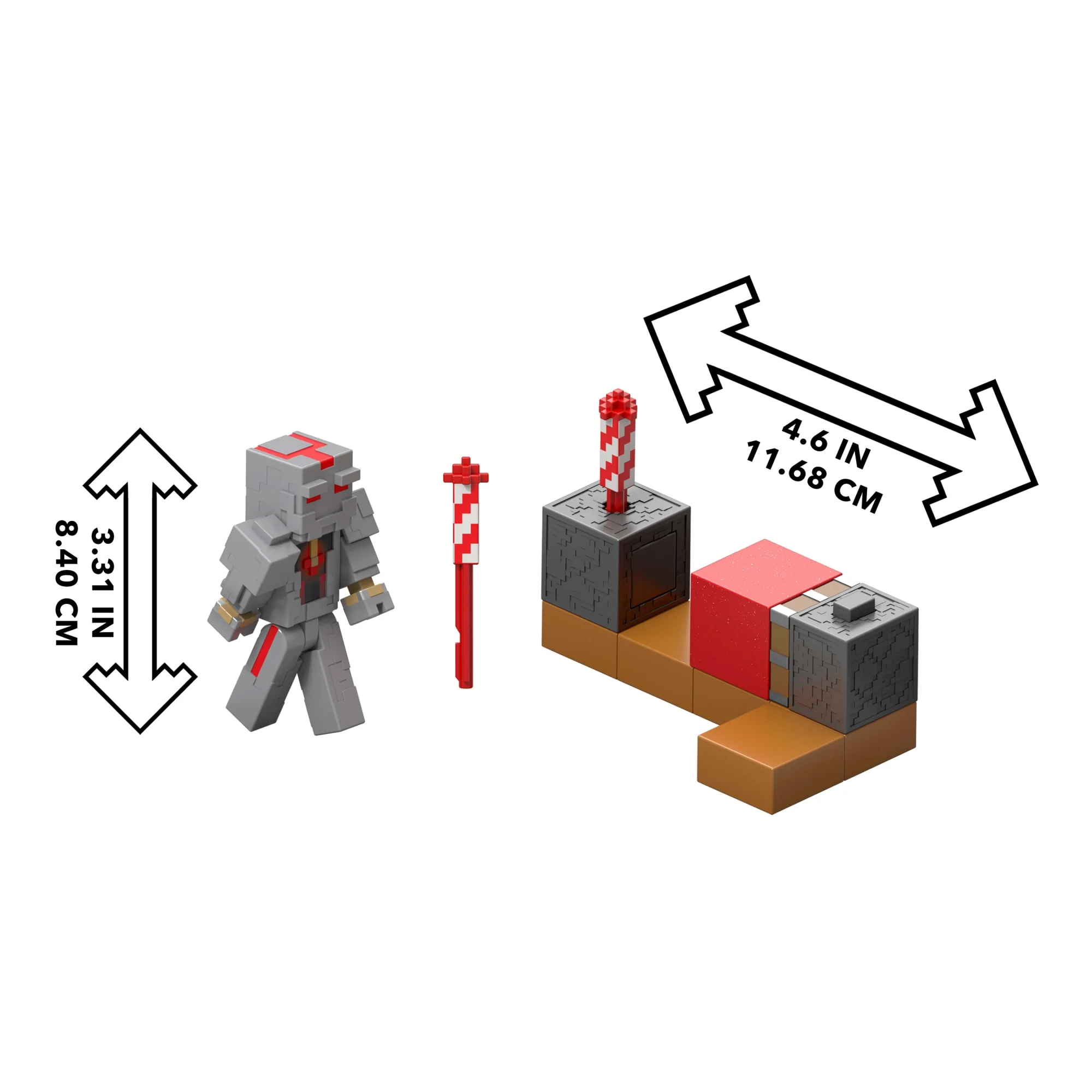 Minecraft ProtectorS Firework Launcher Action Figure & Accessories Set, 3.25-Inch Scale Collectible - Image 6