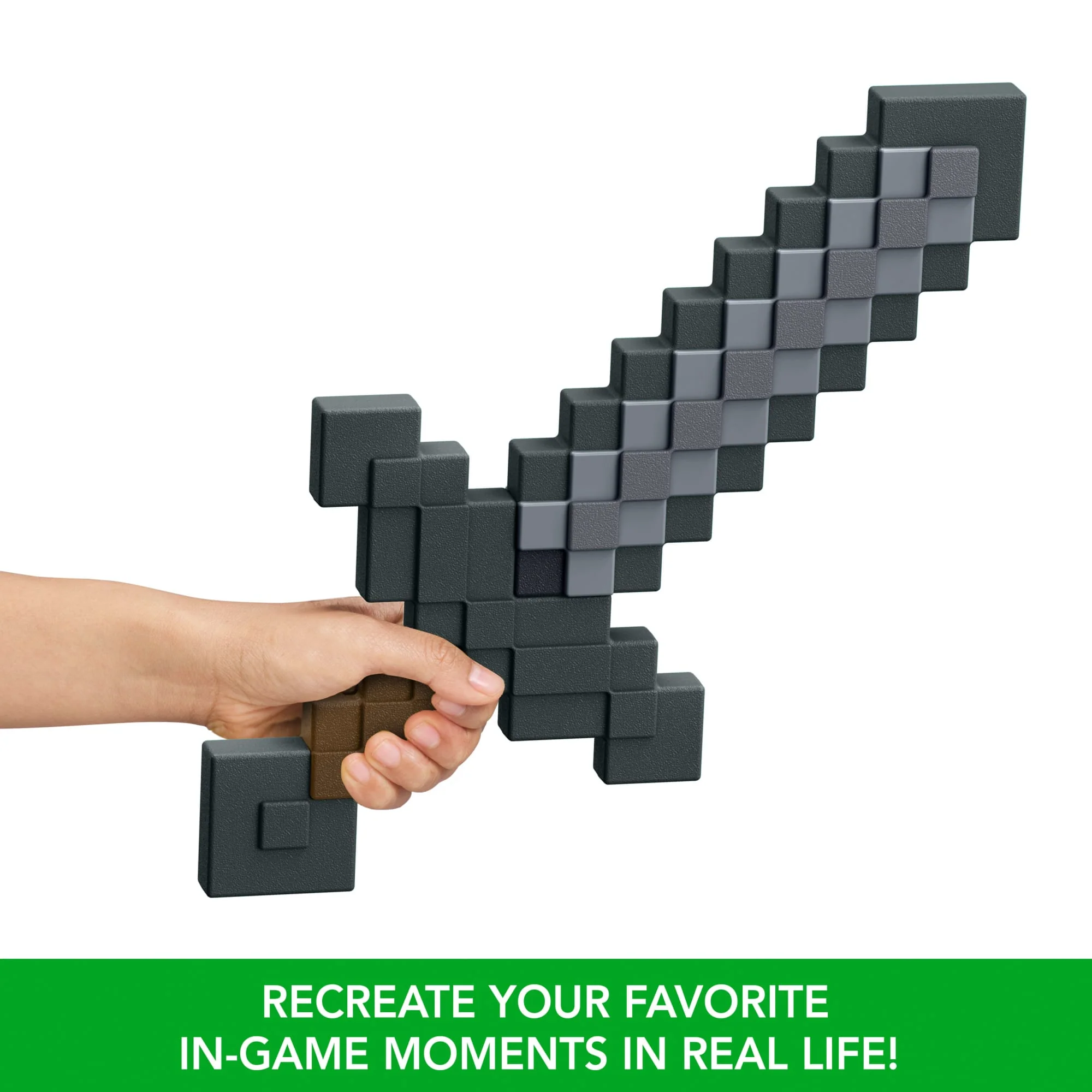 Minecraft Role-Play Toy Accessory Collection, Pixelated Design - Image 3