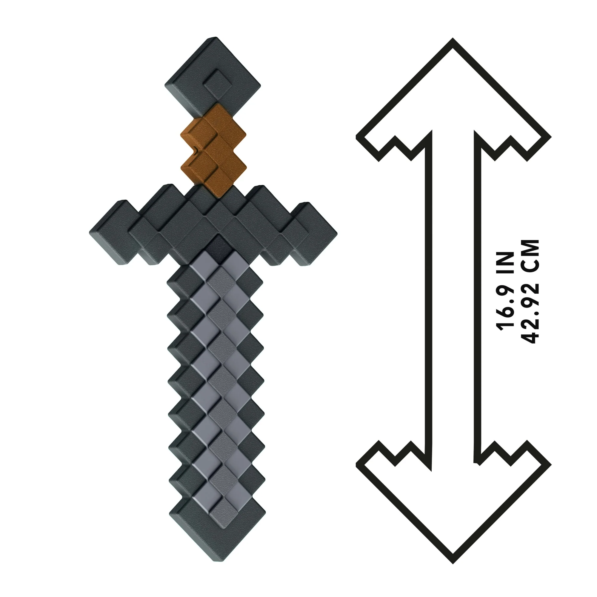 Minecraft Role-Play Toy Accessory Collection, Pixelated Design - Image 4