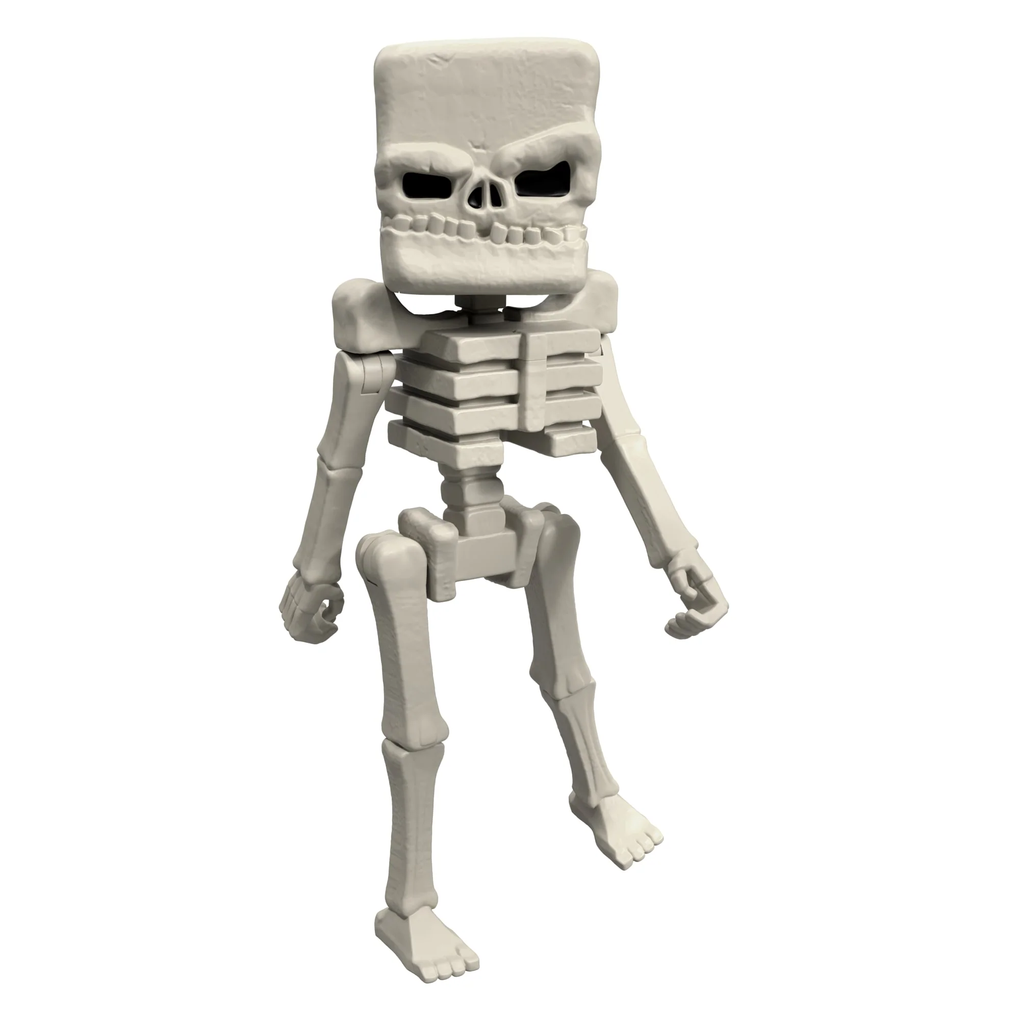Minecraft Skeleton Action Figure & Accessories, 4-inch Toy Set inspired By A Minecraft Movie - Image 6