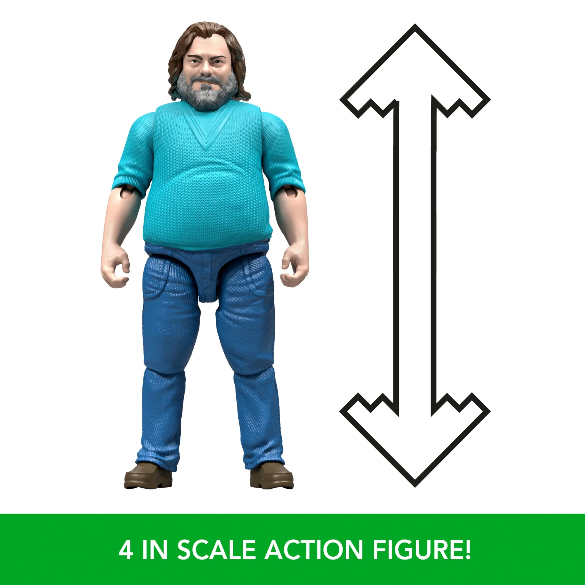 Minecraft Steve Action Figure & Accessories, 4-Inch Toy Set Inspired By A Minecraft Movie - Image 3