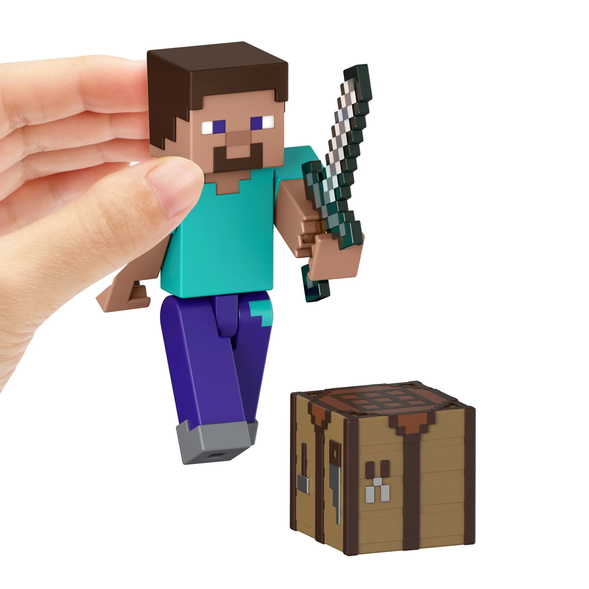 Minecraft Action Figures & Accessories Collection, 3.25-inch Scale & Pixelated Design (Characters May Vary) - Image 5