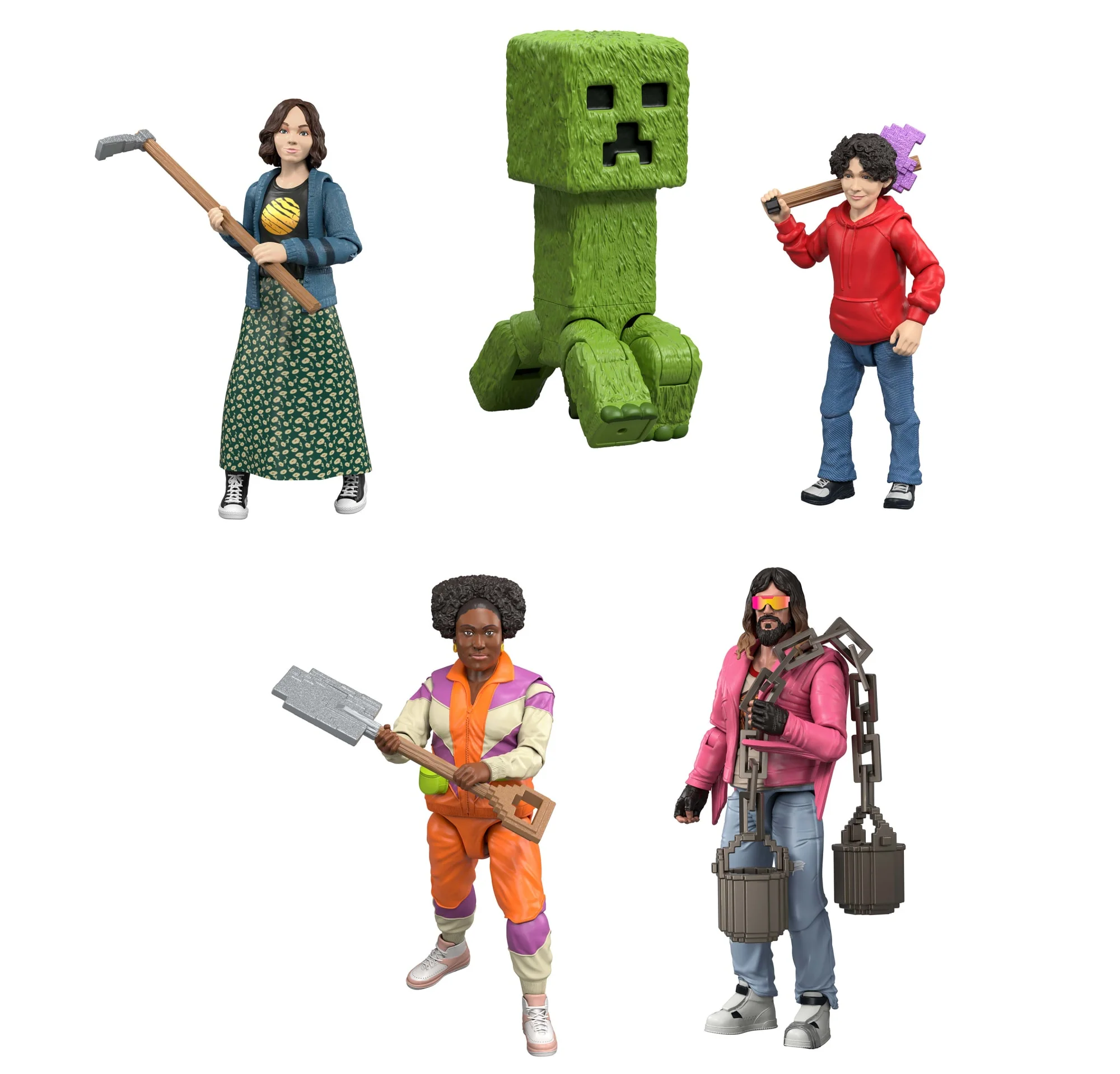 Minecraft Ultimate Movie Set With 8 Action Figures & 8 Accessories,  Inspired By A Minecraft Movie - Image 5