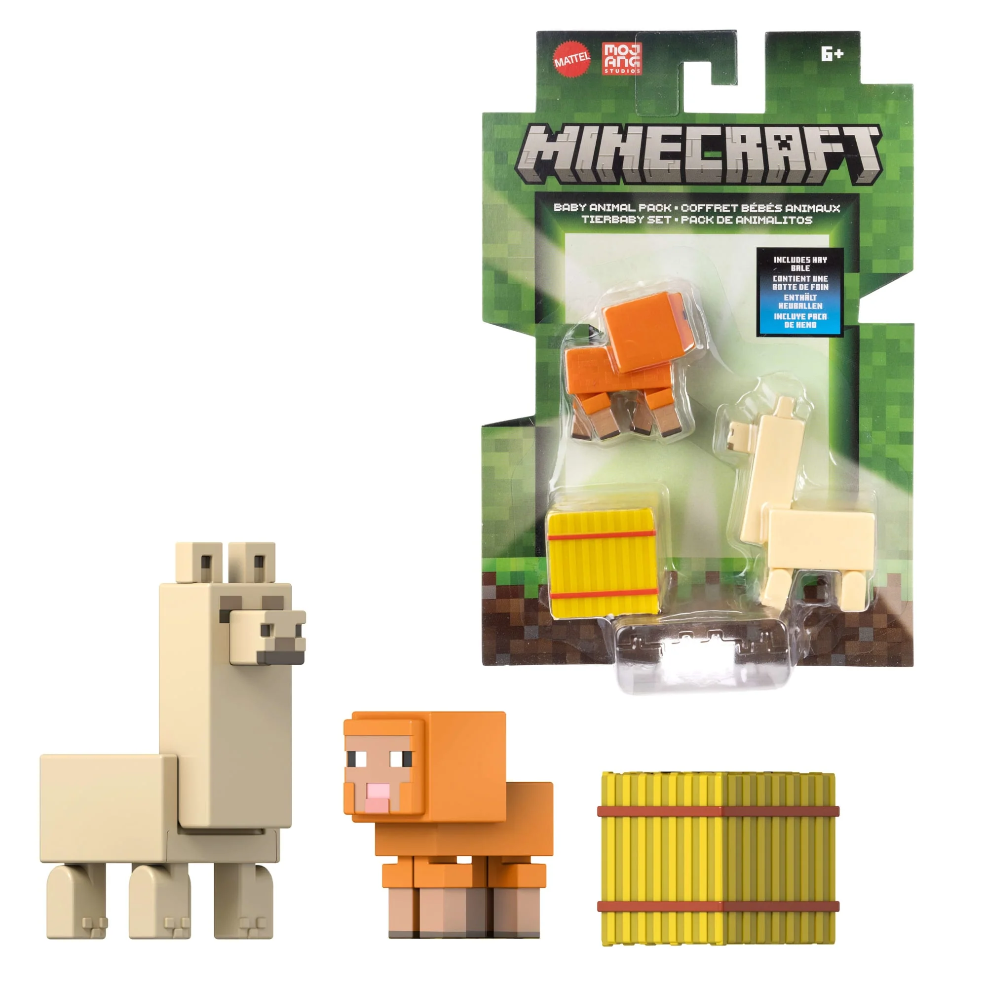 Minecraft Vanilla Figura de Ação Animais bebês 3.25"