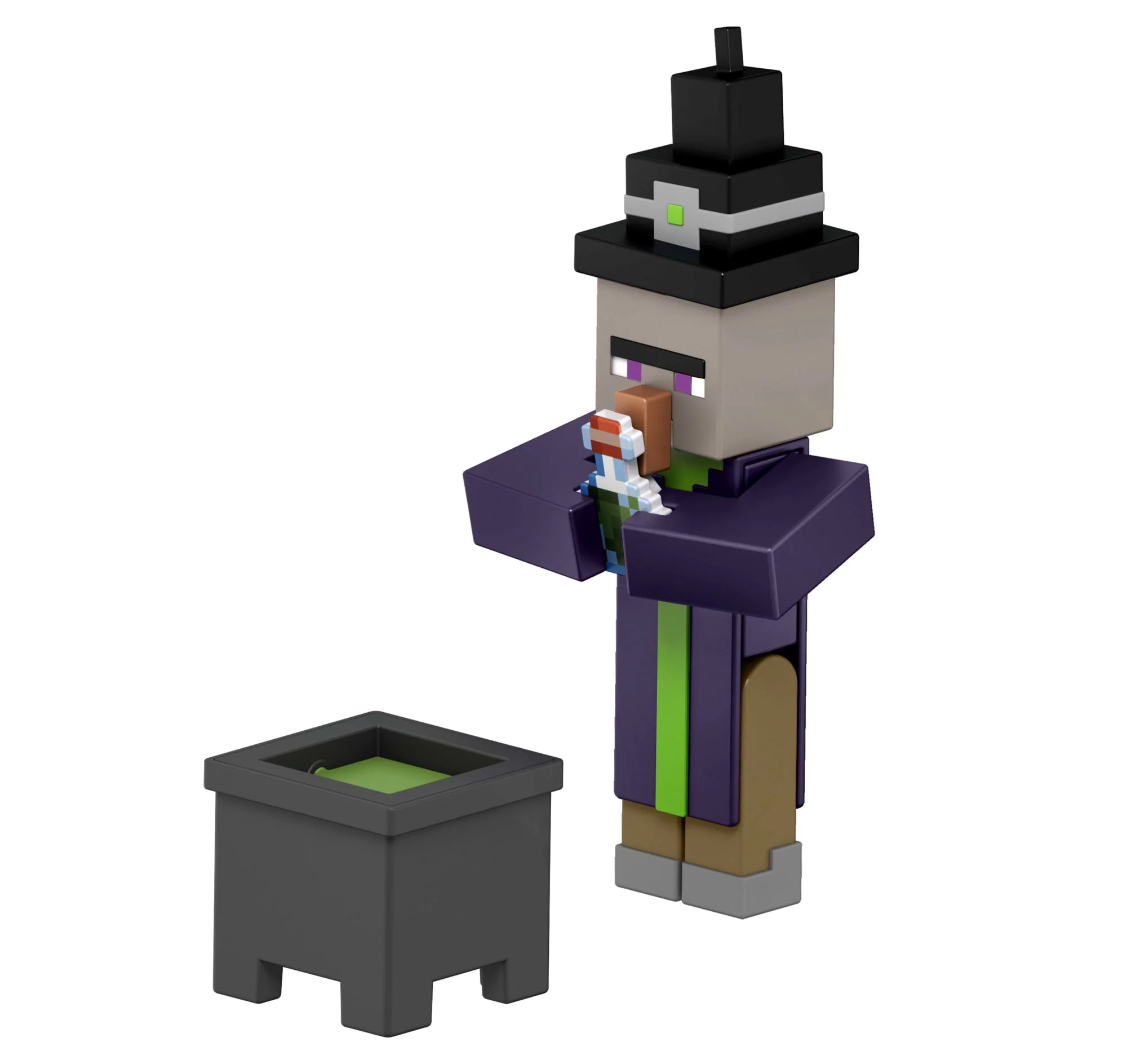 Minecraft Vanilla Figura de Ação Bruxa 3.25" - Image 4