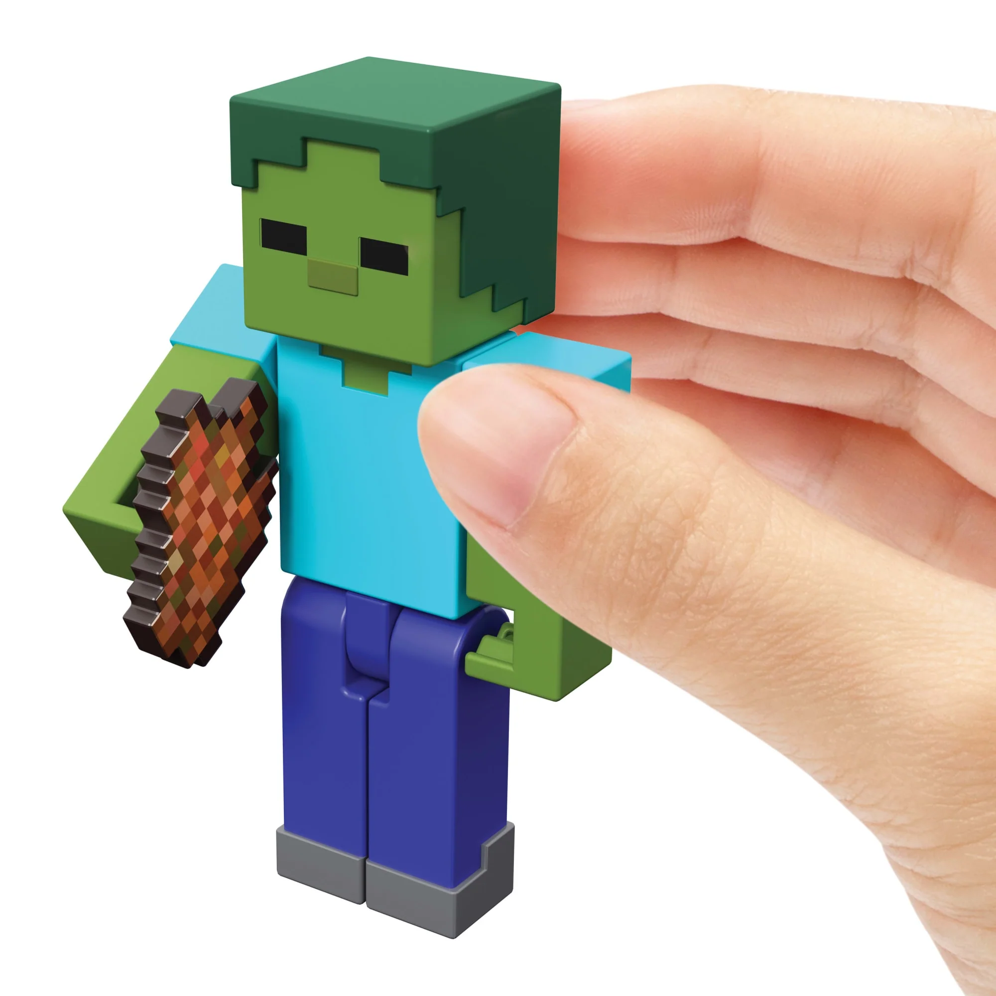 Minecraft Vanilla Figura de Ação Zumbi - Image 3
