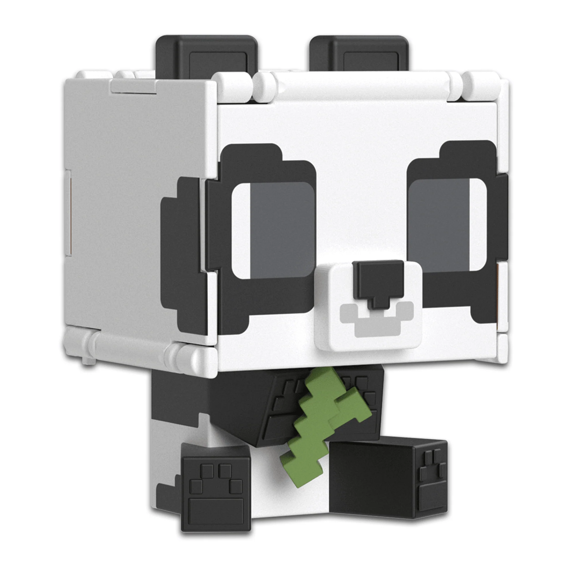 Minecraft Vanilla Figura de Acción Flippin' de 3.75" Panda + Pastel