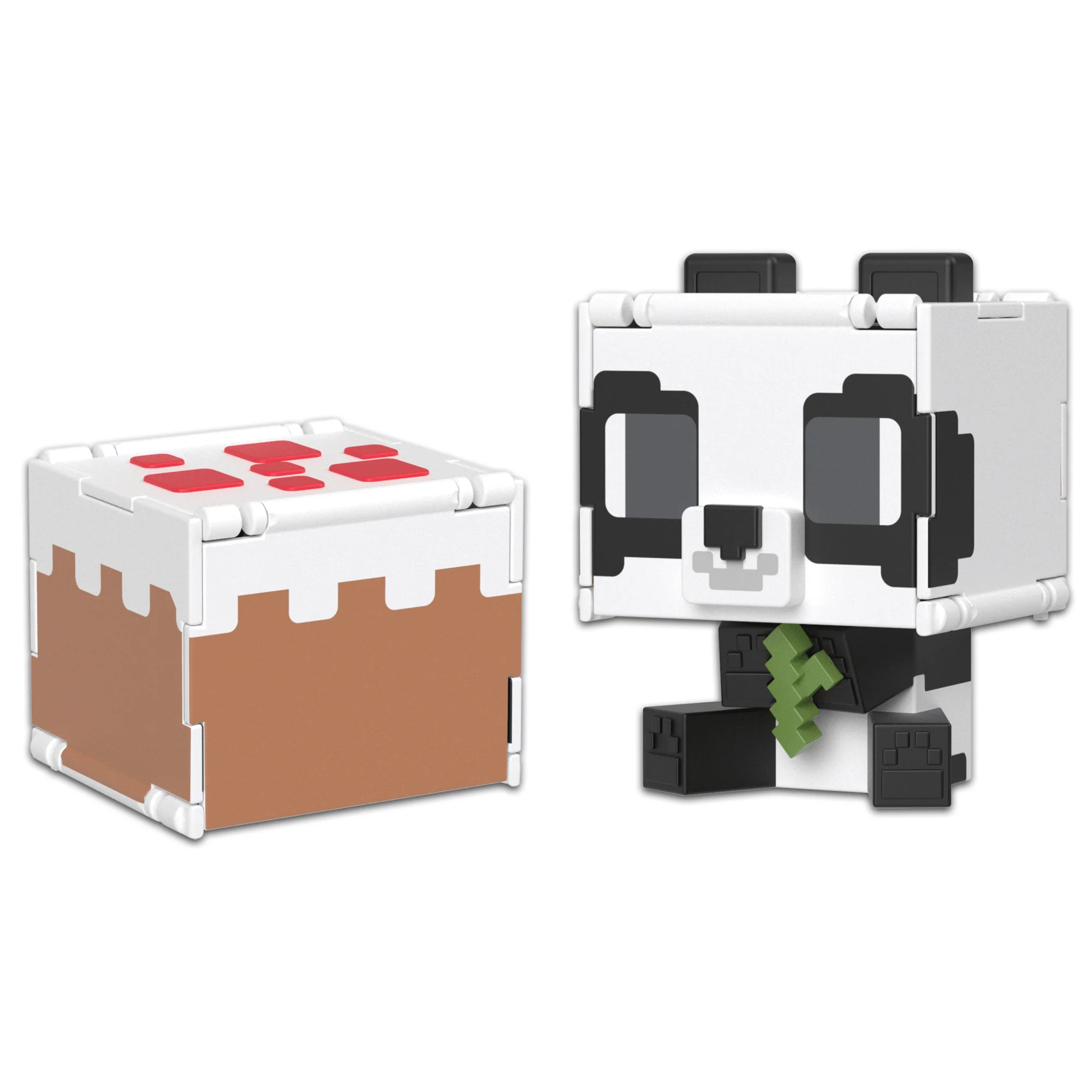 Minecraft Vanilla Figura de Acción Flippin' de 3.75" Panda + Pastel - Image 2