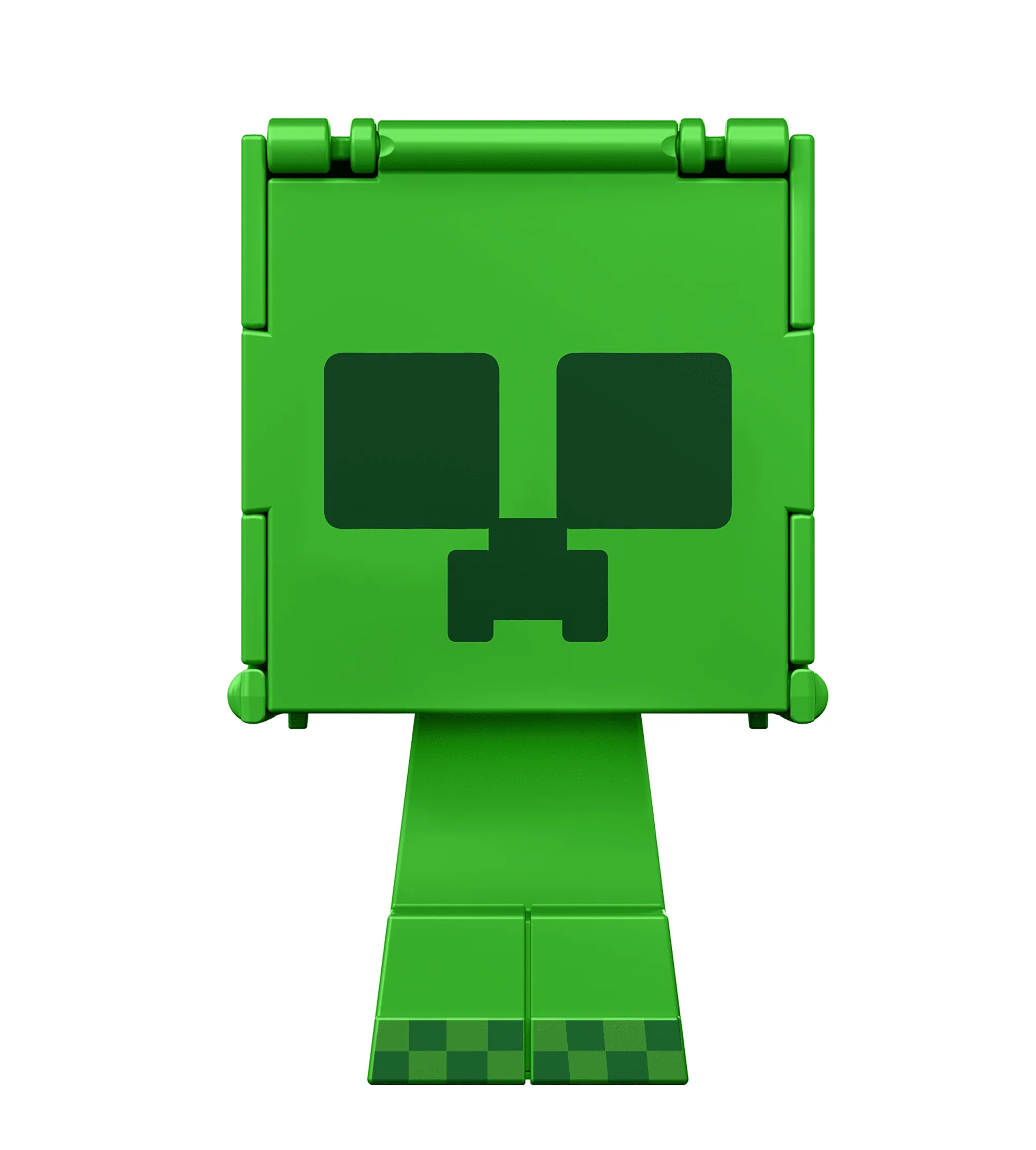 Minecraft Vanilla Figura de Brinquedo Flippin' de 3.75" Creeper + Creeper Carregado