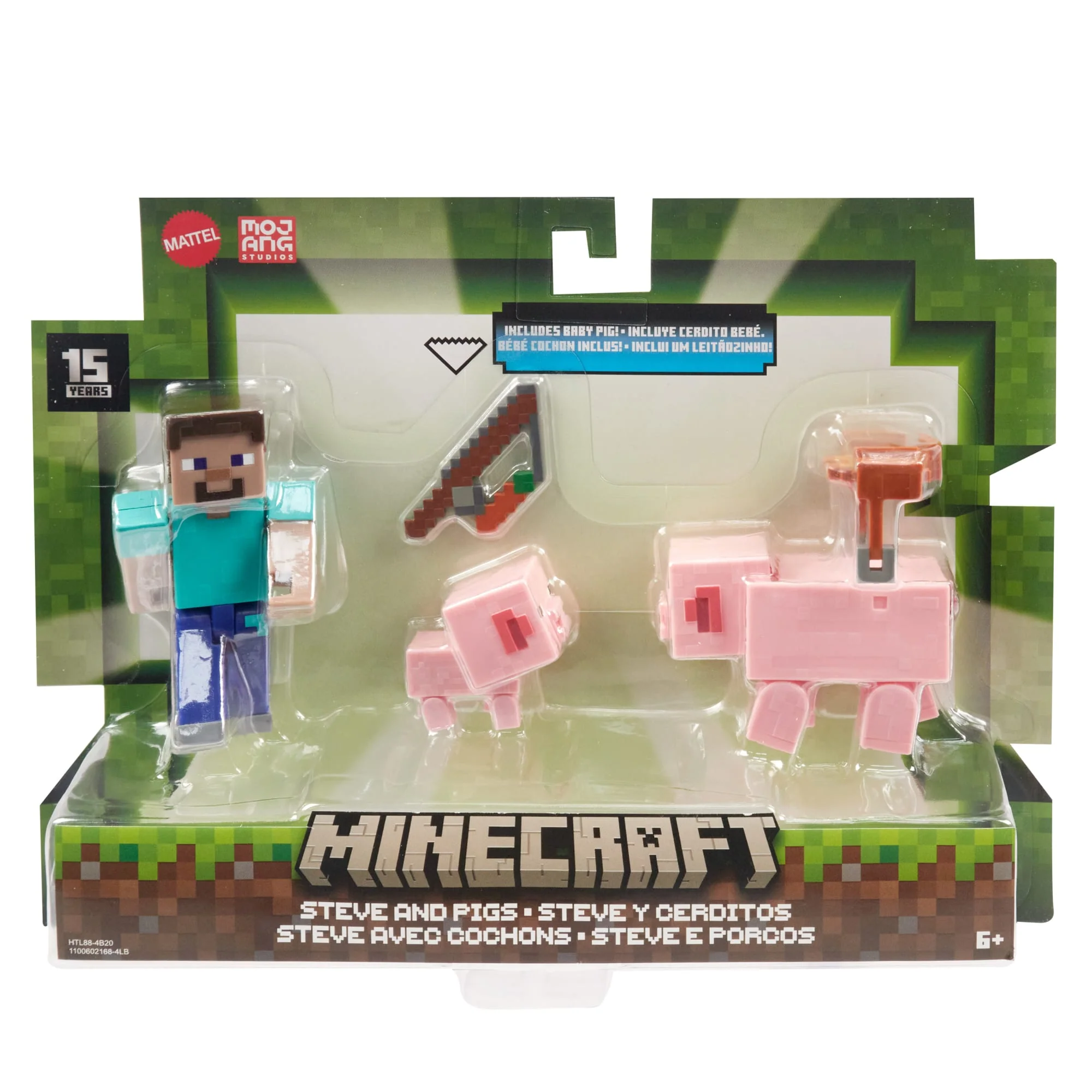 Jouets Minecraft  Coffret de 2Figurines Art.  Cadeaux Pour enfants - Image 6