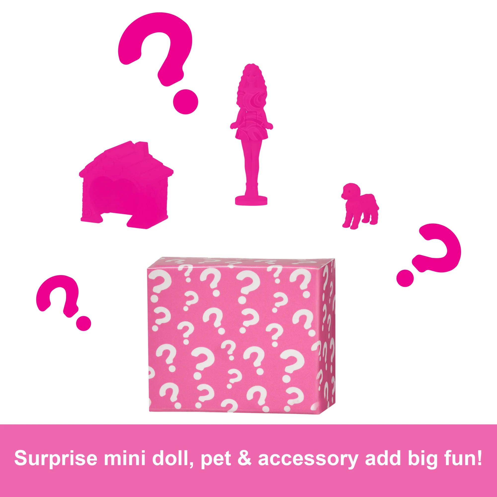 Barbie Mini Barbieland Doll House Playsets With 1.5-inch Doll, Furniture & Accessories - Image 5