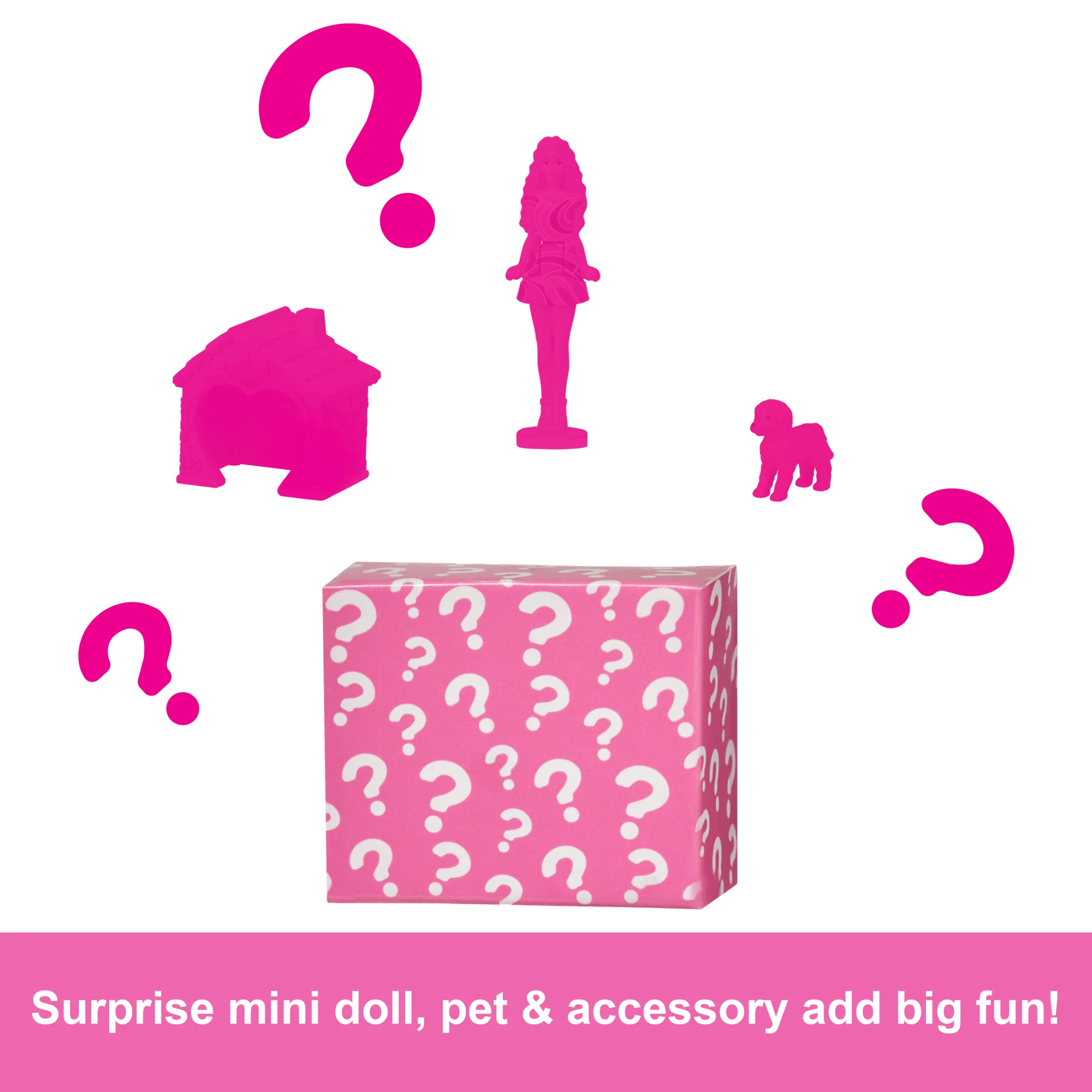 Barbie Mini Barbieland Doll House Playsets With 1.5-inch Doll, Furniture & Accessories - Image 5