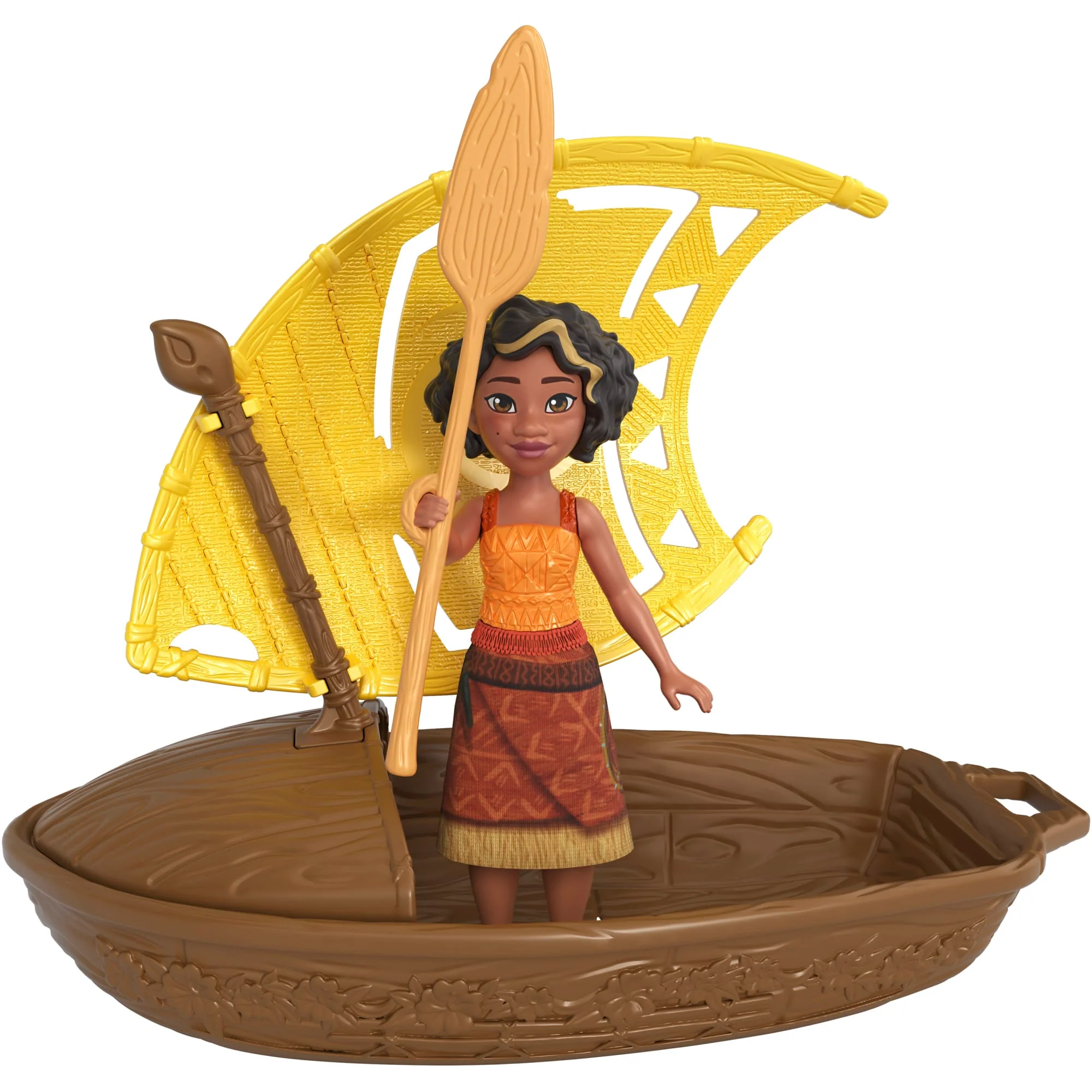 Moana 2 Set de Juego Canoa con Mini Muñeca Sorpresa y Accesorios - Image 5