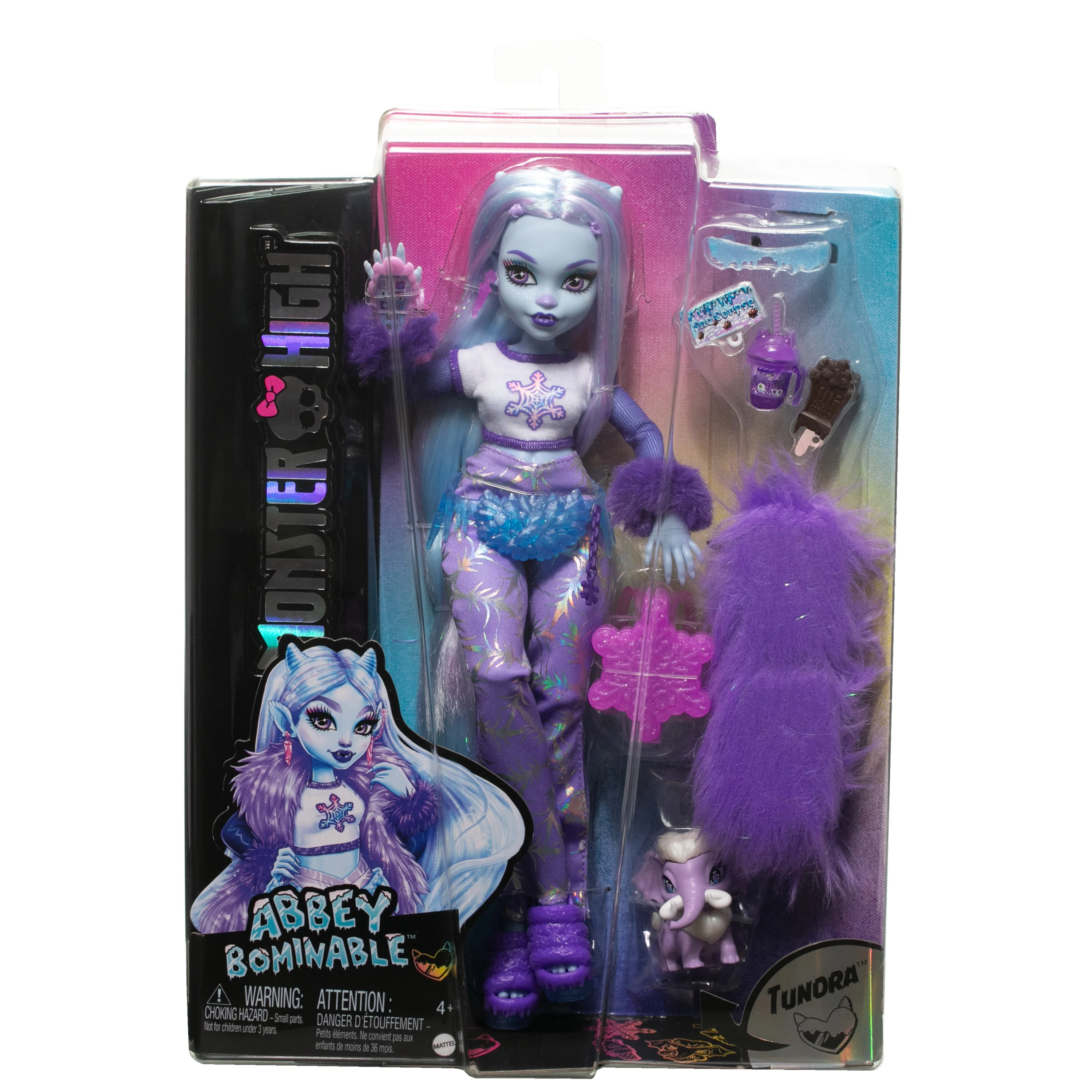 Monster High Doll, Abbey Bominable Yeti Fashion Doll With Accessories - Image 6