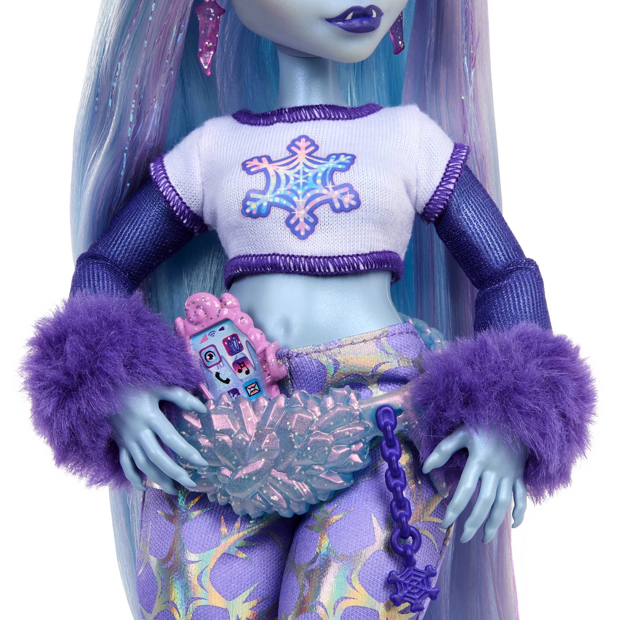 Monster High Doll, Abbey Bominable Yeti Fashion Doll With Accessories - Image 4
