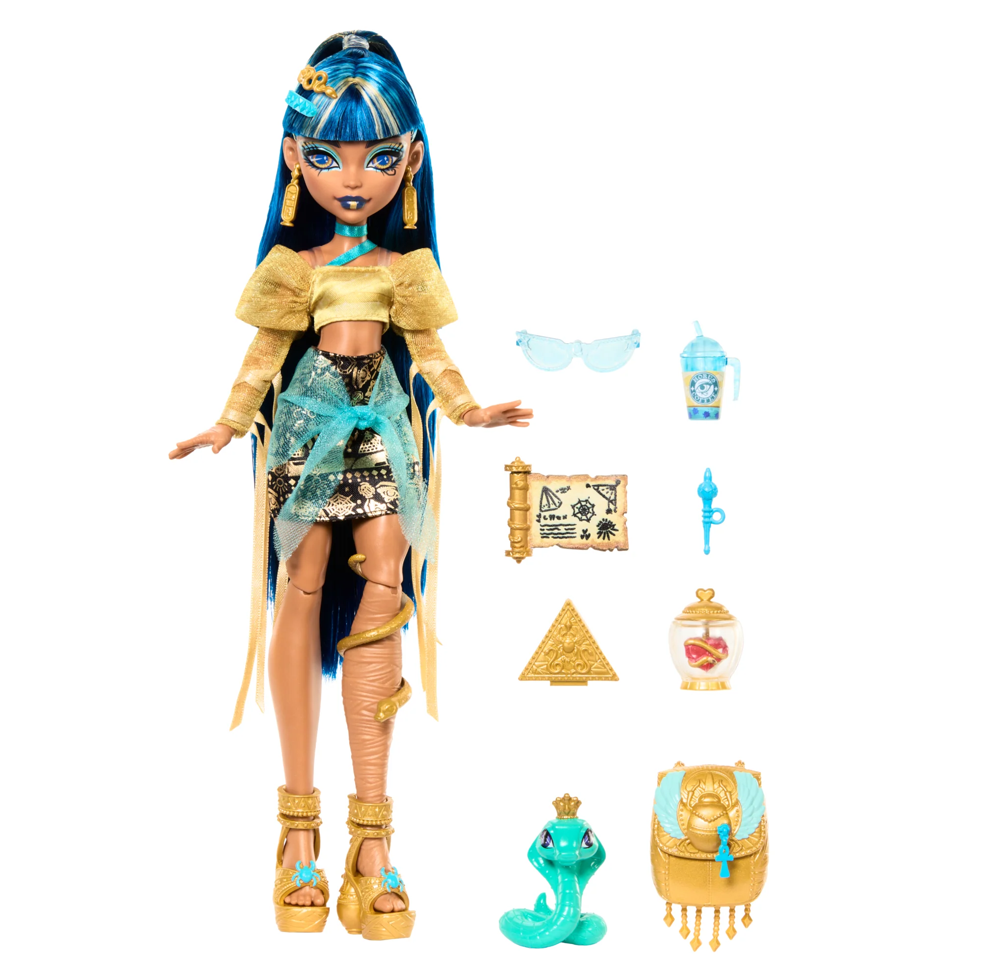 Monster High Boneca Cleo Novo Visual - Image 4