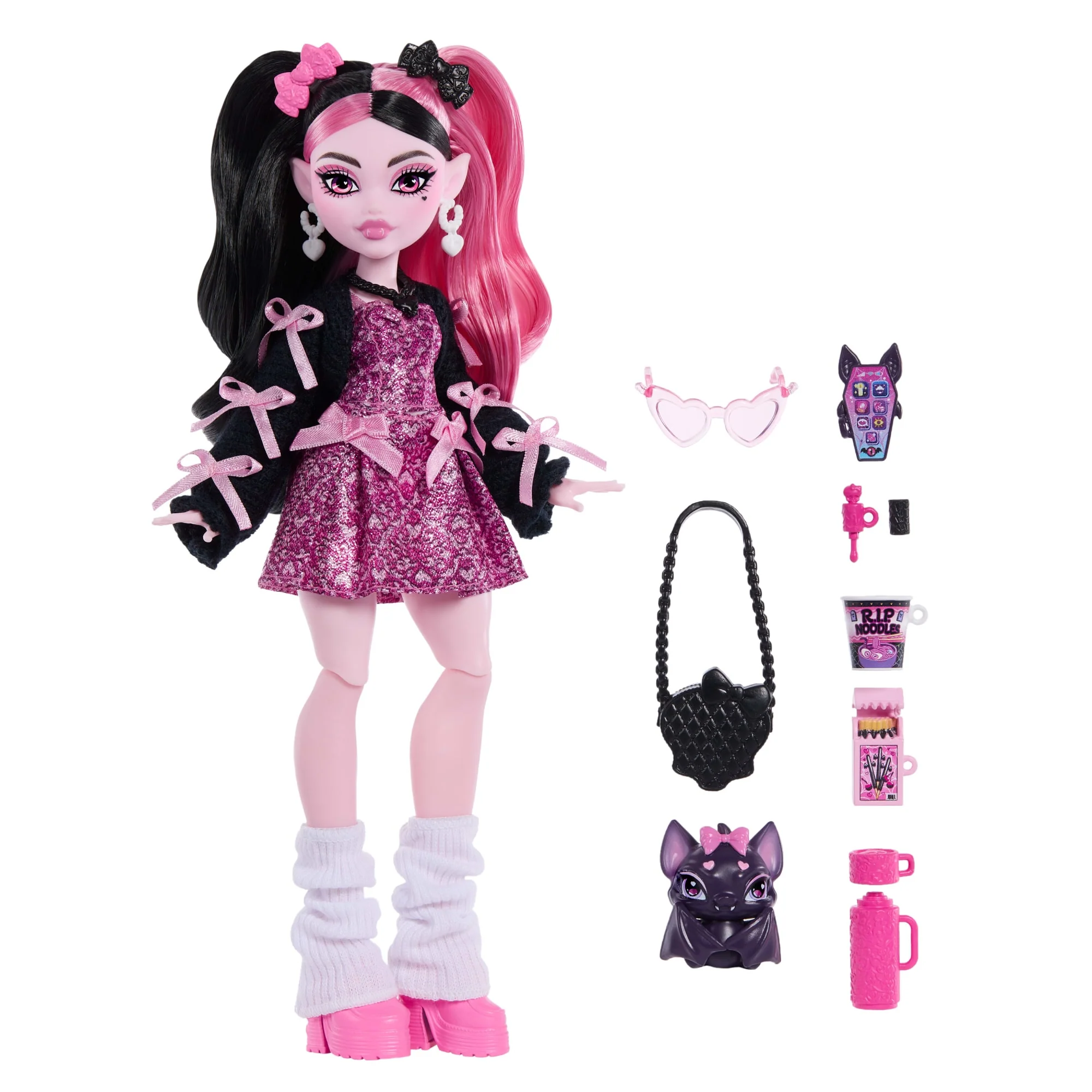 Monster High Boneca Monster high boneca looks monstruoso draculaura - Image 5