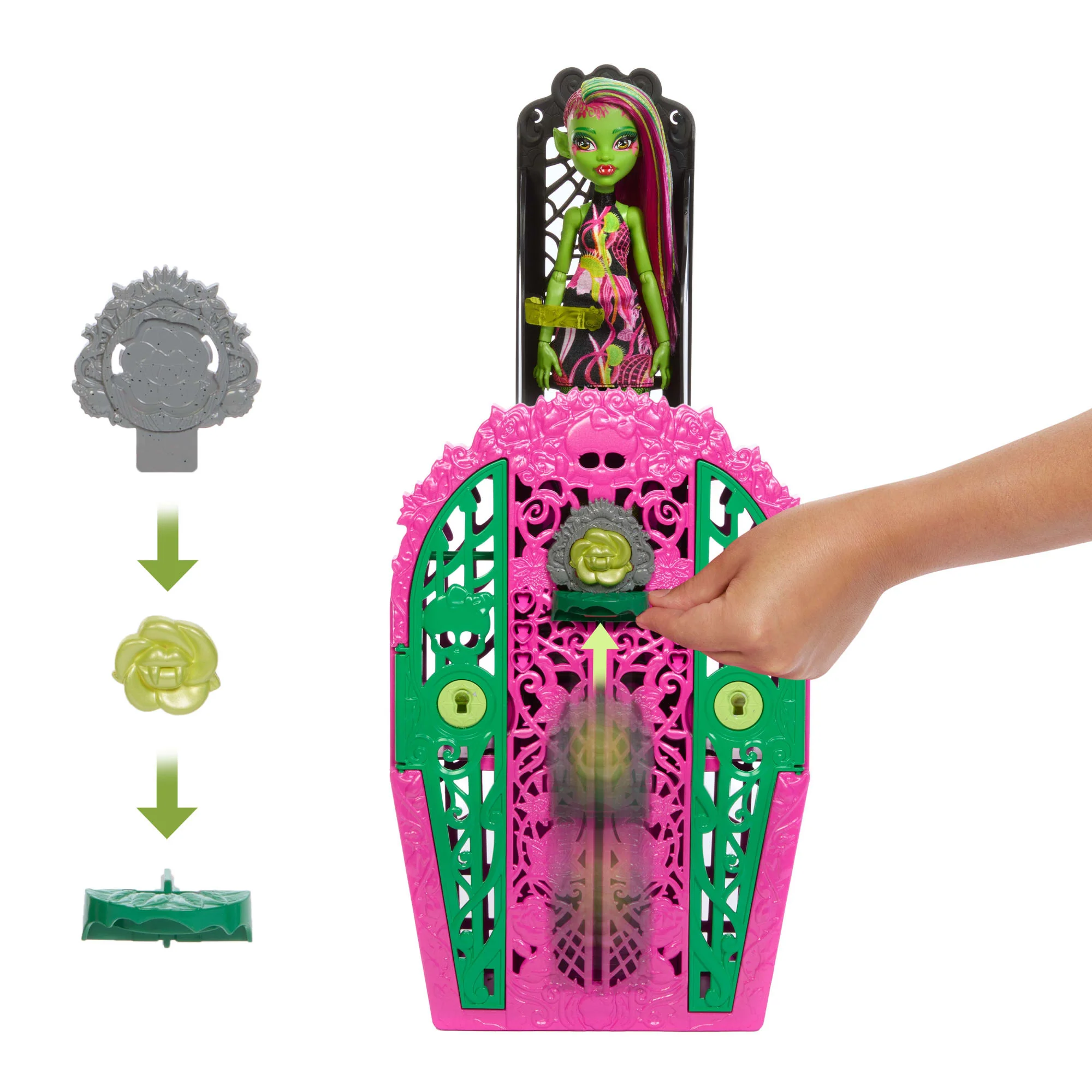 Monster High Boneca Skulltimate Secrets Garden Secrets Venus - Image 5
