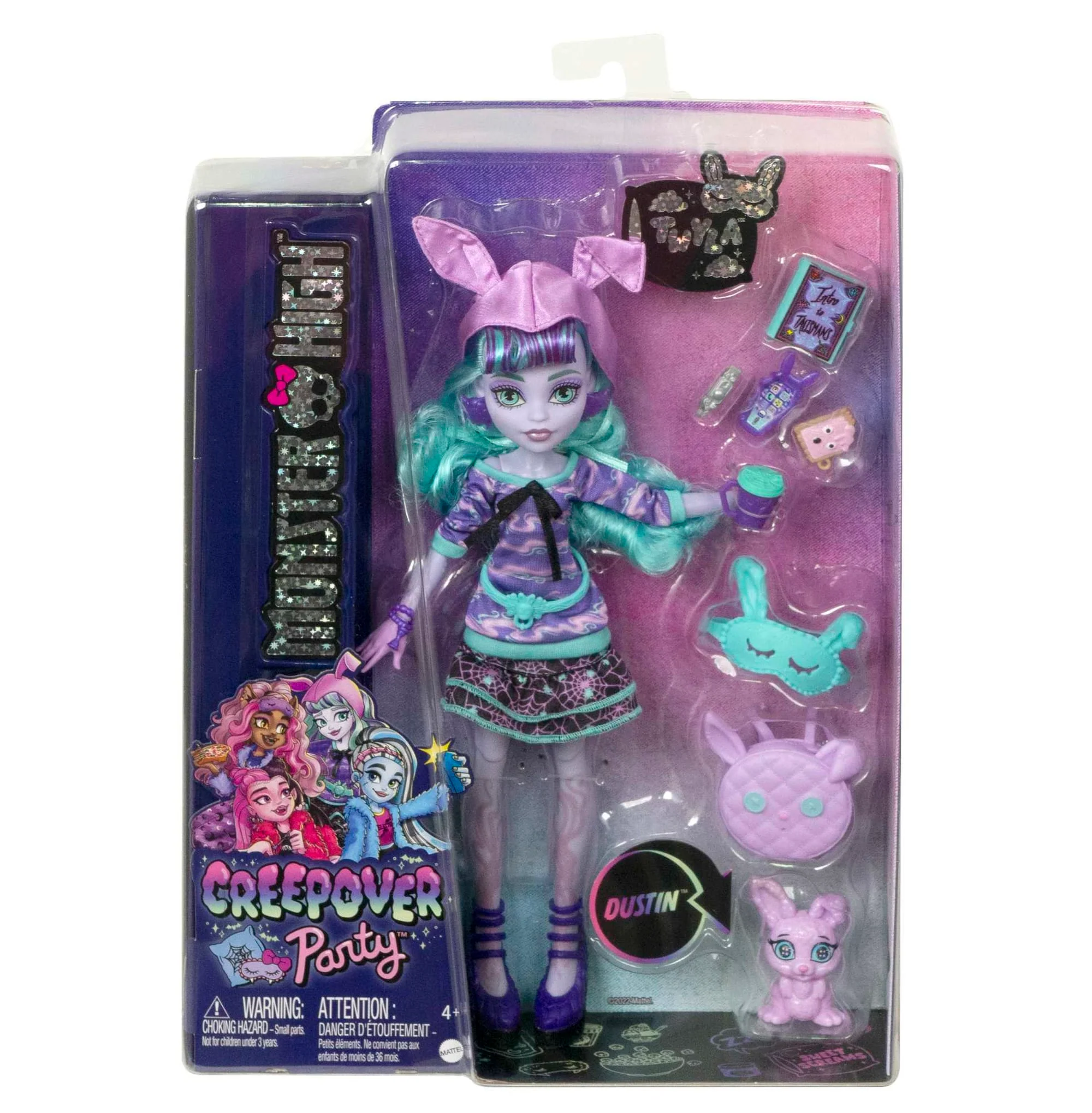 Monster High Doll And Sleepover Accessories, Twyla, Creepover Party - Image 6