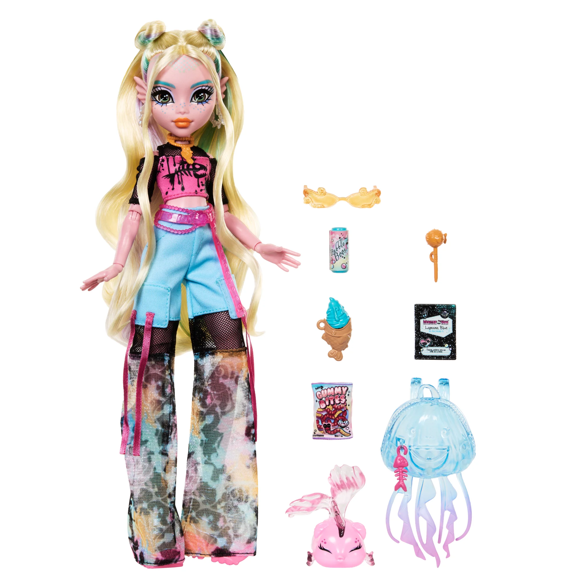 Monster High Lagoona Blue Fashion Doll With Pet Neptuna And Accessories - Image 4