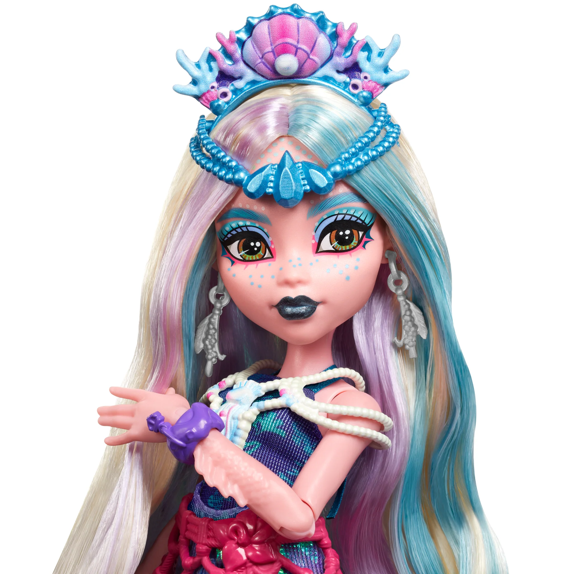 Monster High Monster Fest Lagoona Blue Fashion Doll With Festival Outfit, Band Poster And Accessories - Image 3