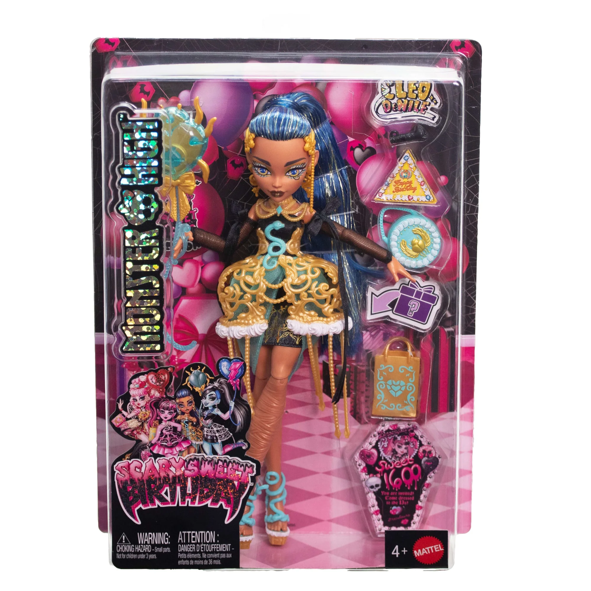 Monster High Muñeca Cumpleaños Draculaura 1600 Cleo - Image 6