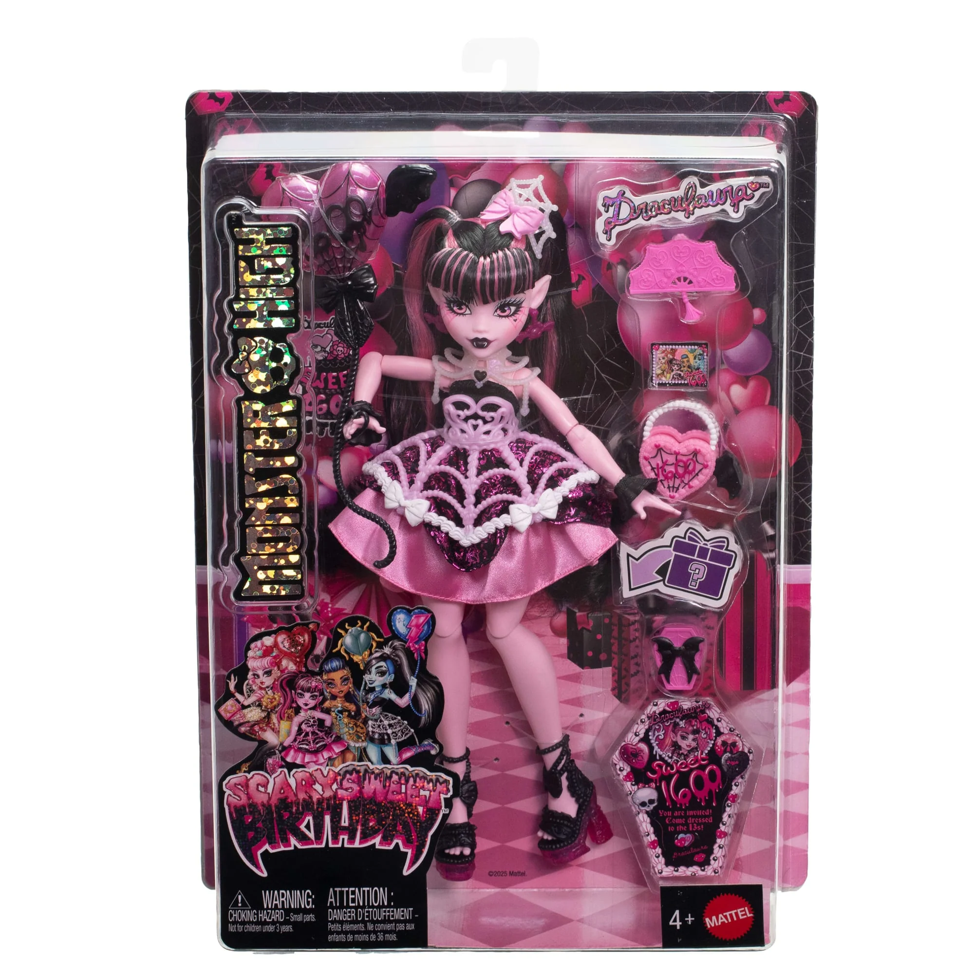 Monster High Muñeca Cumpleaños Draculaura 1600 Draculaura - Image 6