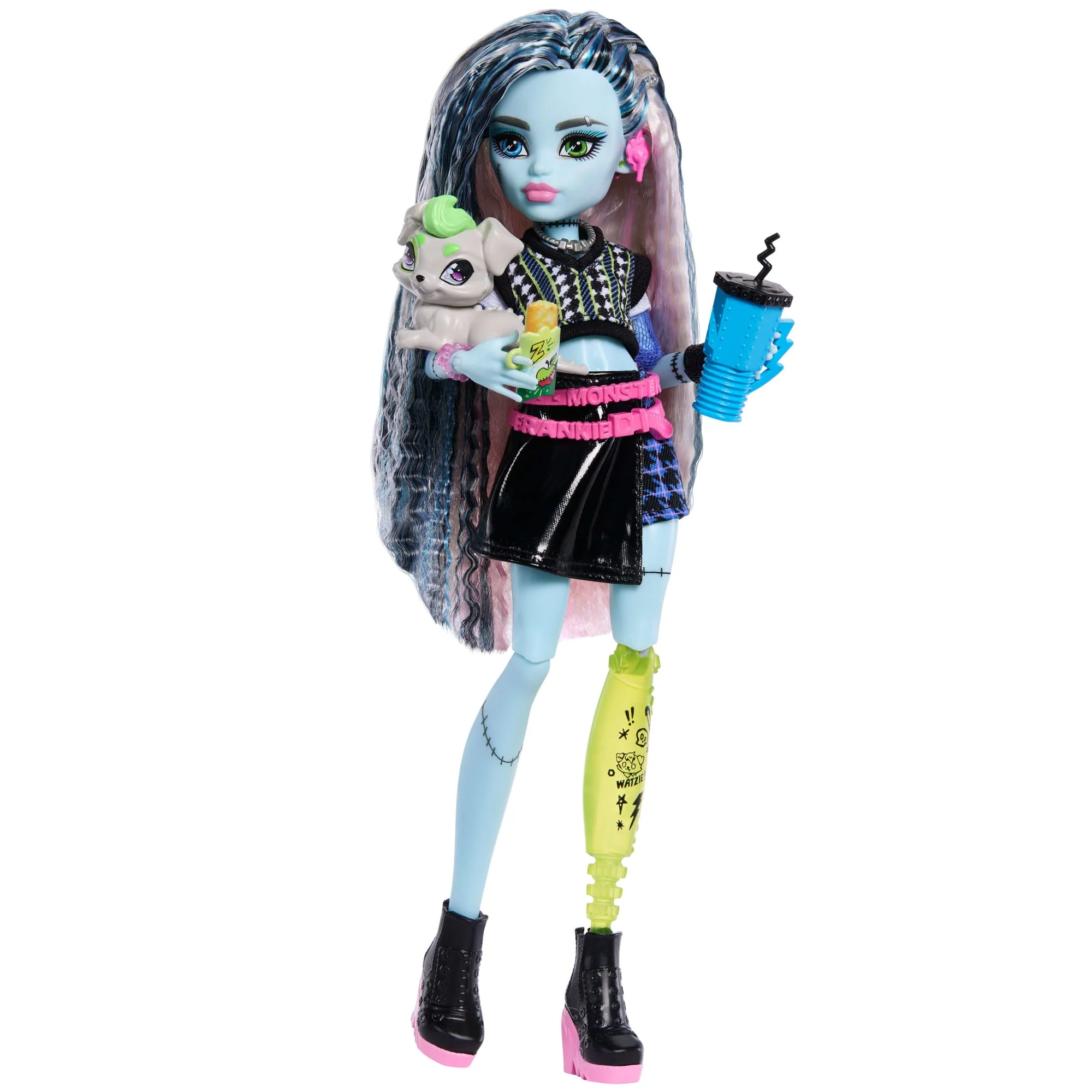 Monster High Muñeca Look Monstruoso Frankie - Image 3