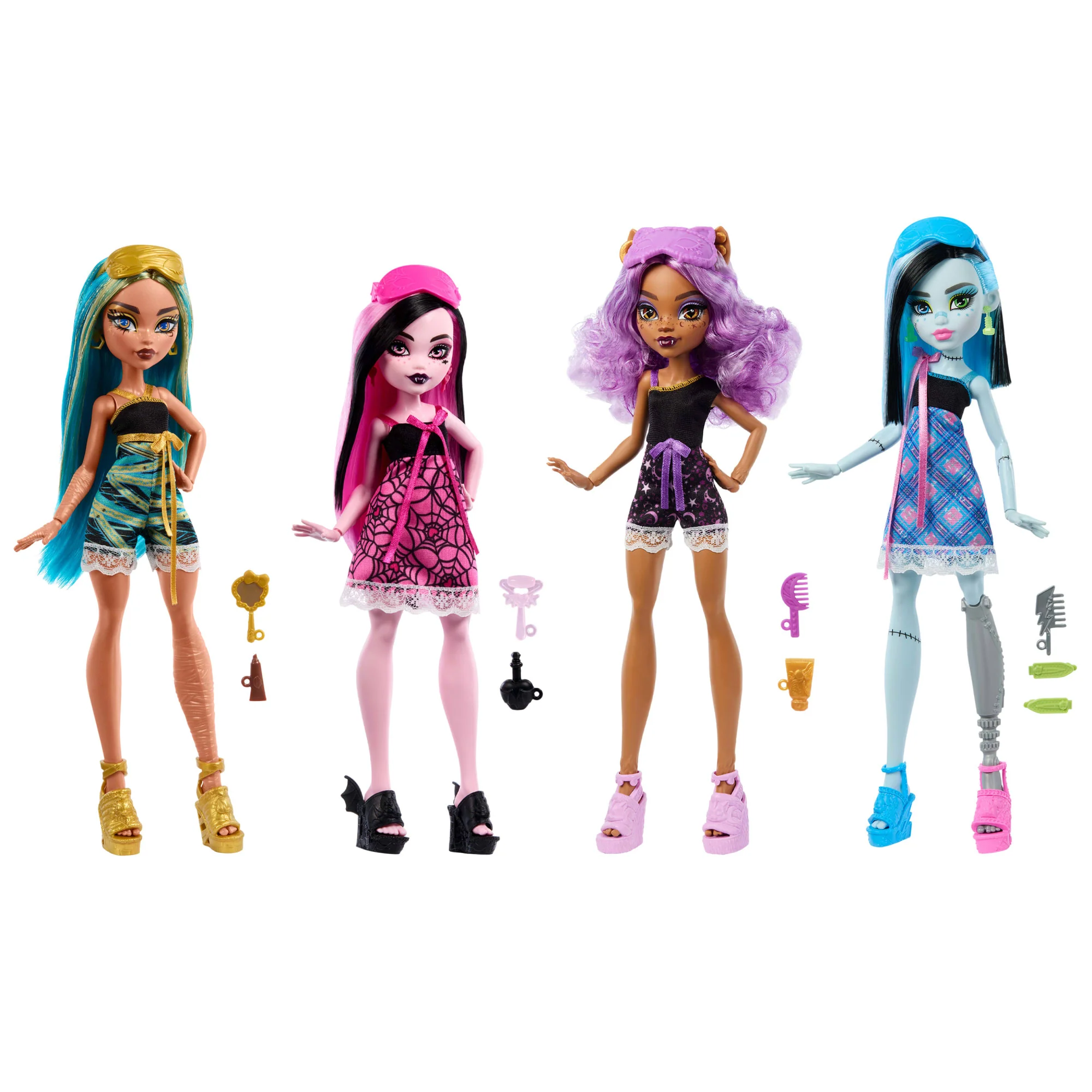 Monster High Muñeca Reveal Pijamas Monstruosas Clawdeen - Image 5