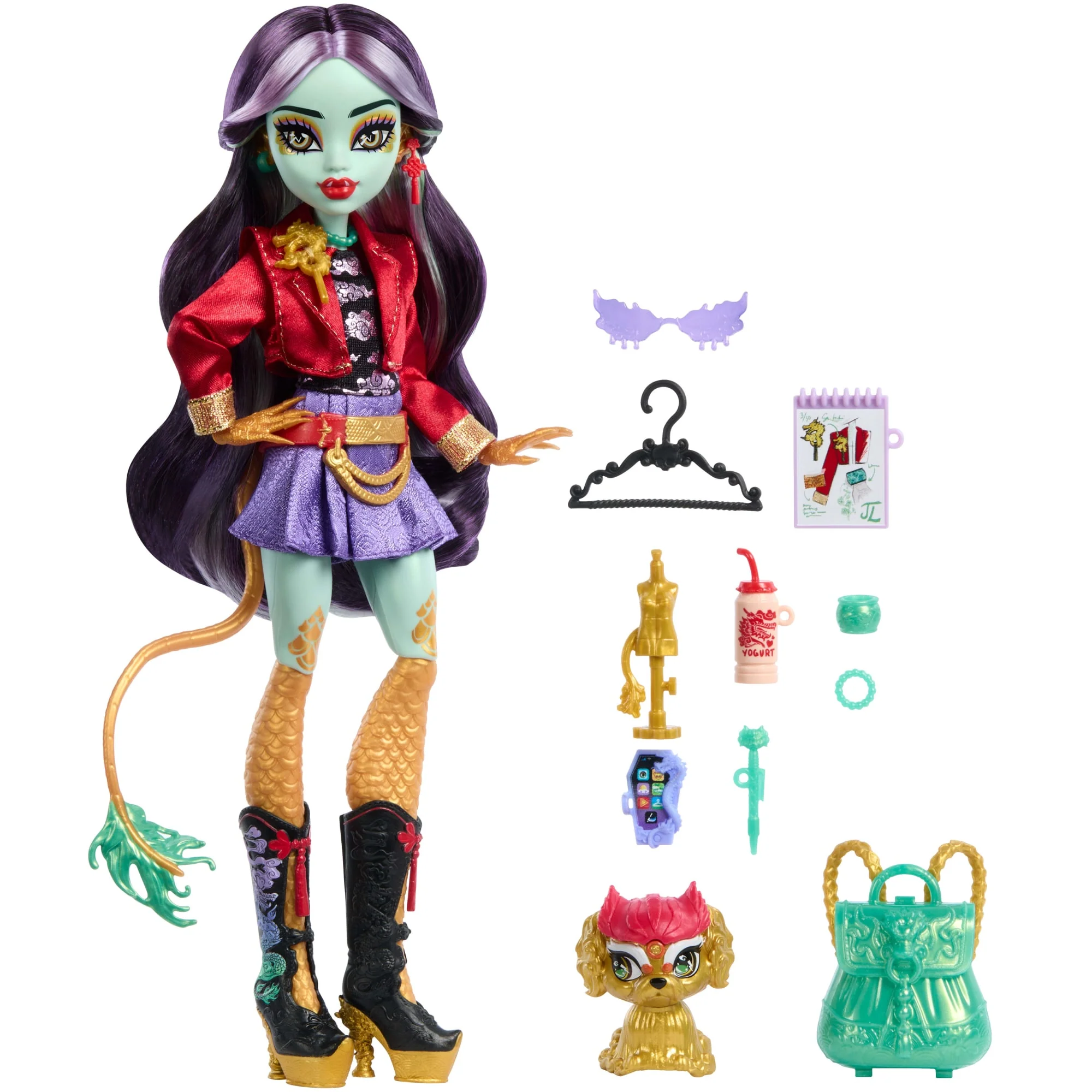 Mh  Poupée, Animal et Accessoires  Jinafire Long, Nuage Yun Yun - Image 5
