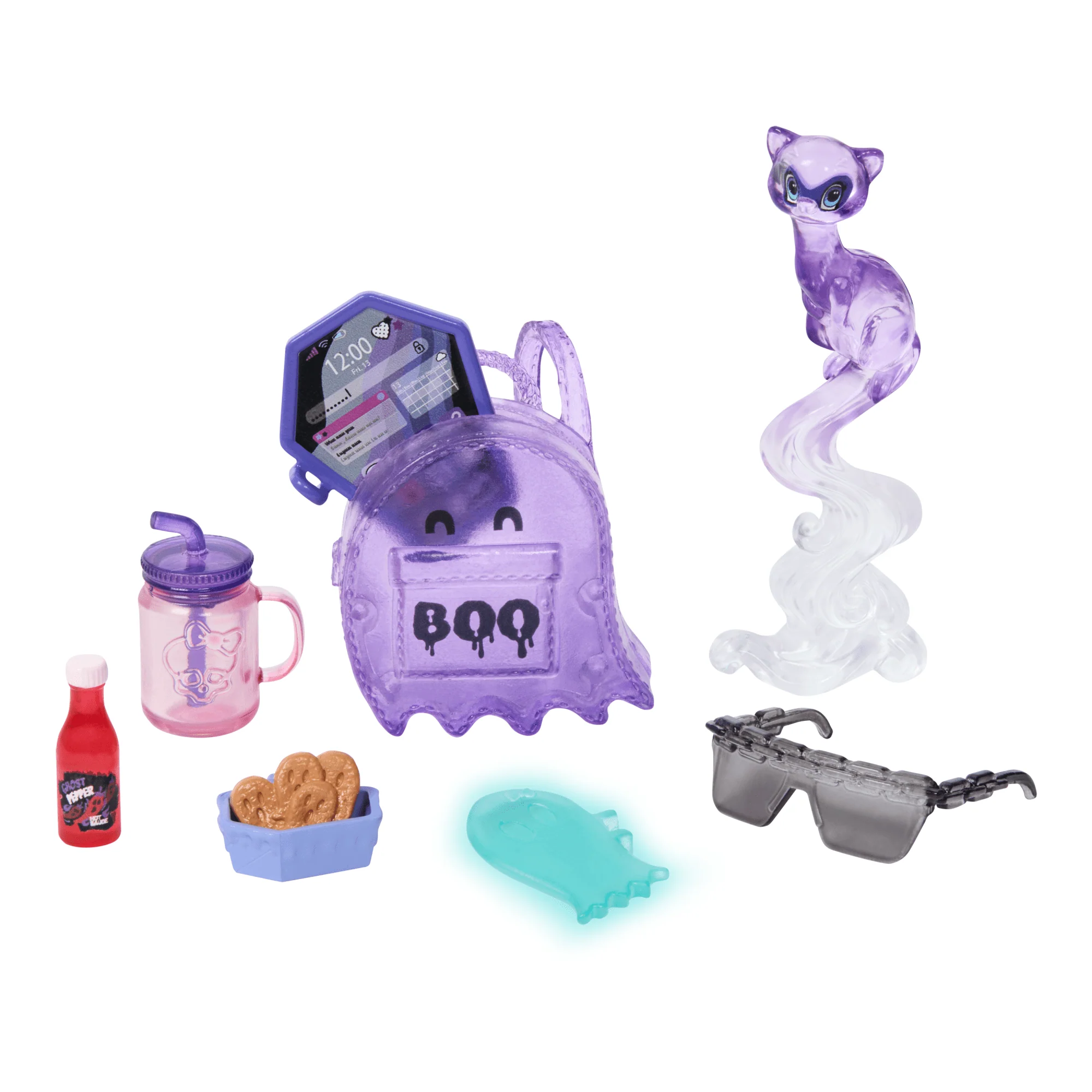 Monster High-Spectra Vondergeist-Poupée, Furet Rhuen et Accessoires - Image 5