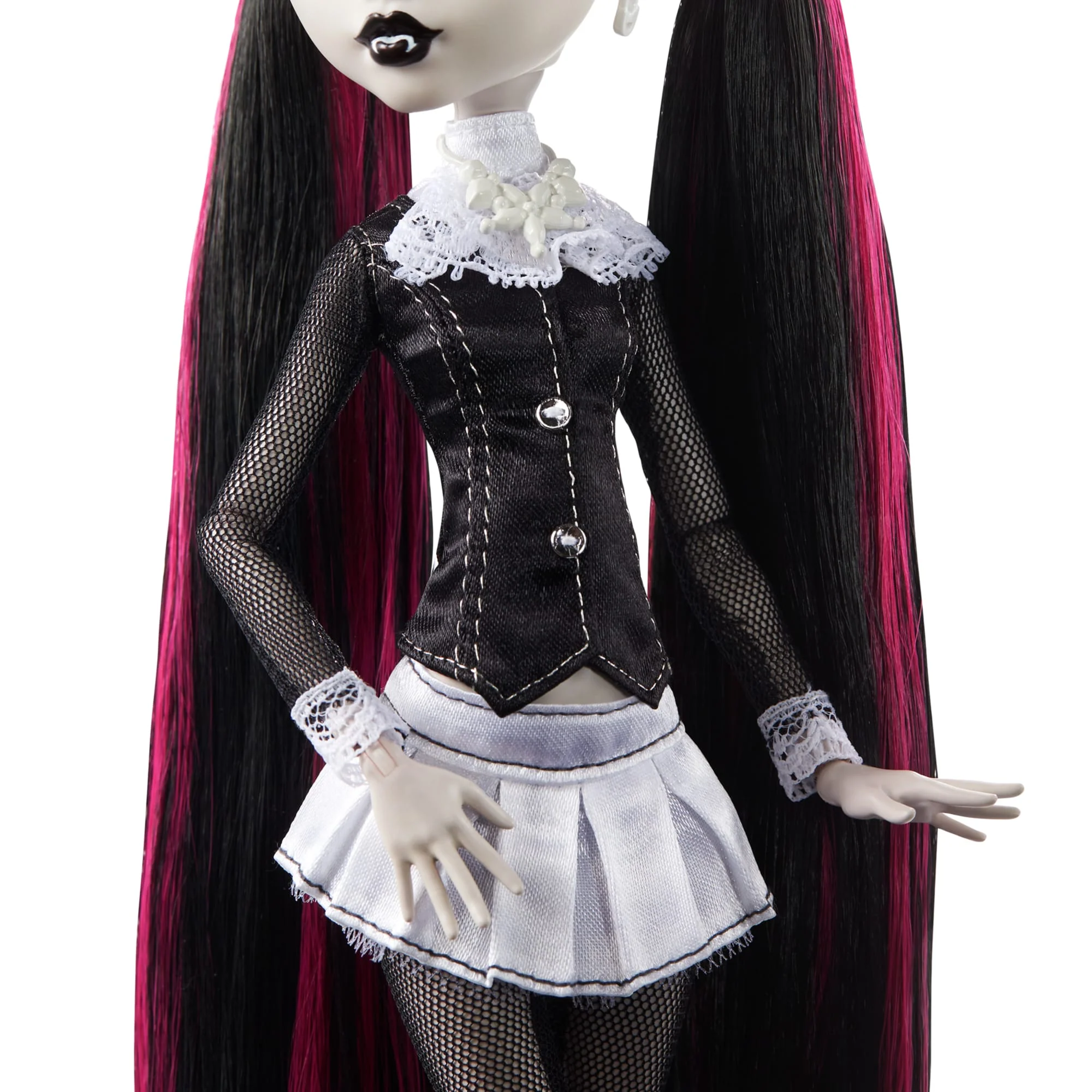 Monster High Reel Drama Draculaura Collector Doll in Black And White, Reproduction With Poster - Image 5