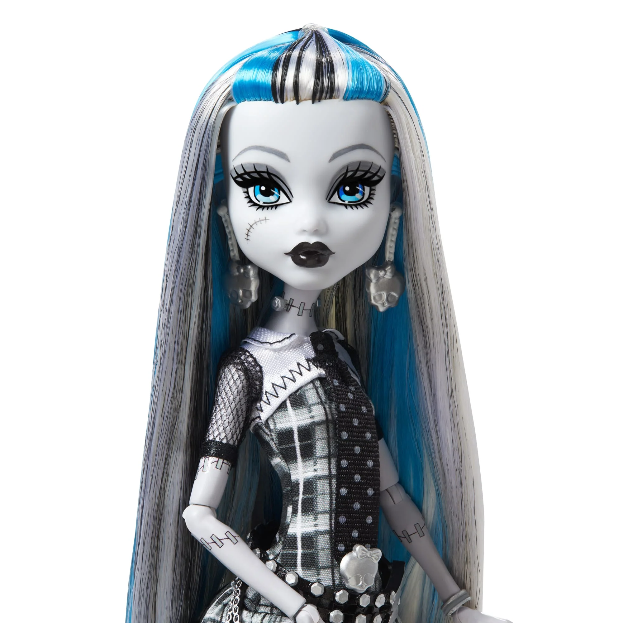 Monster High Reel Drama Frankie Stein Collector Doll in Black And White, Reproduction With Poster - Image 3