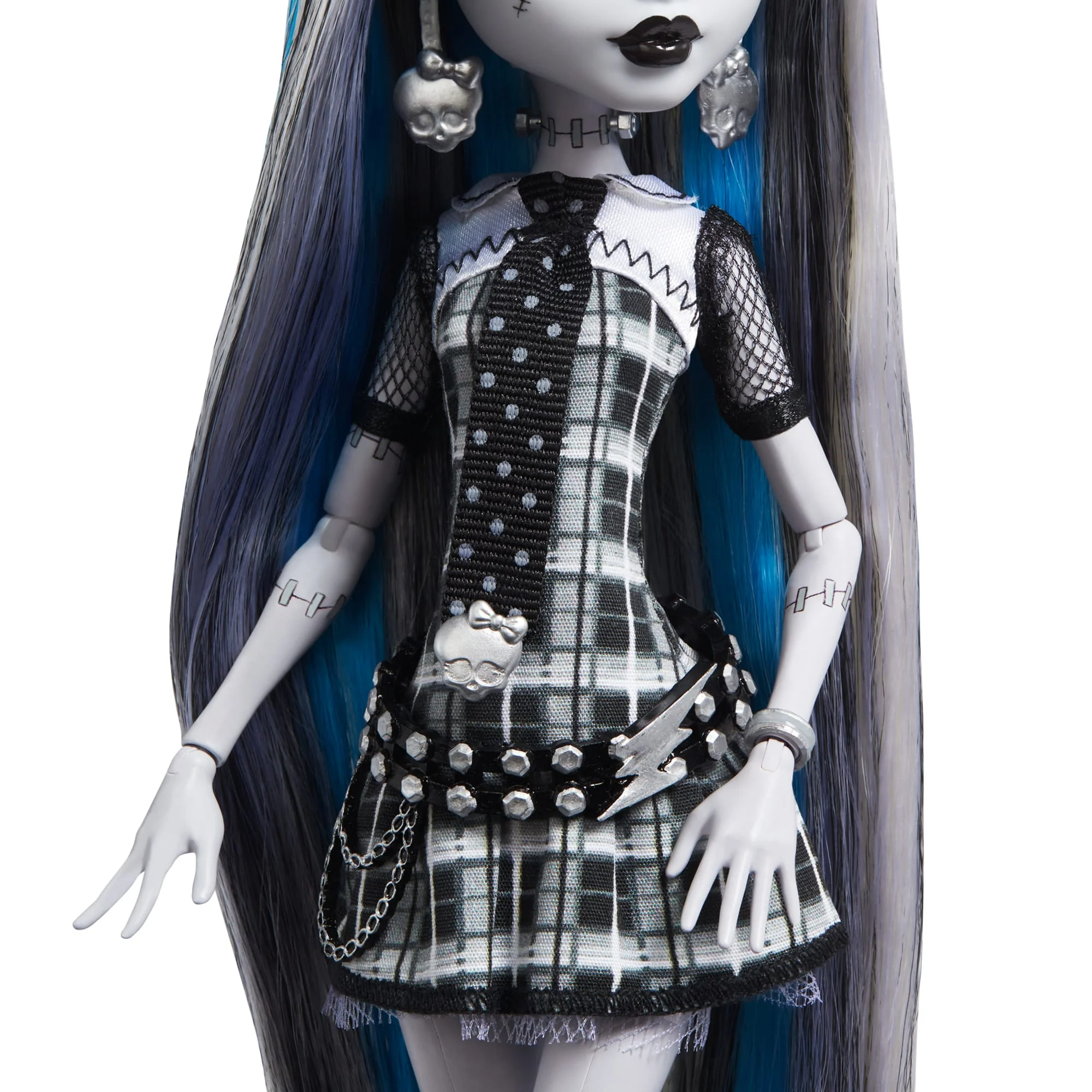 Monster High Reel Drama Frankie Stein Collector Doll in Black And White, Reproduction With Poster - Image 4