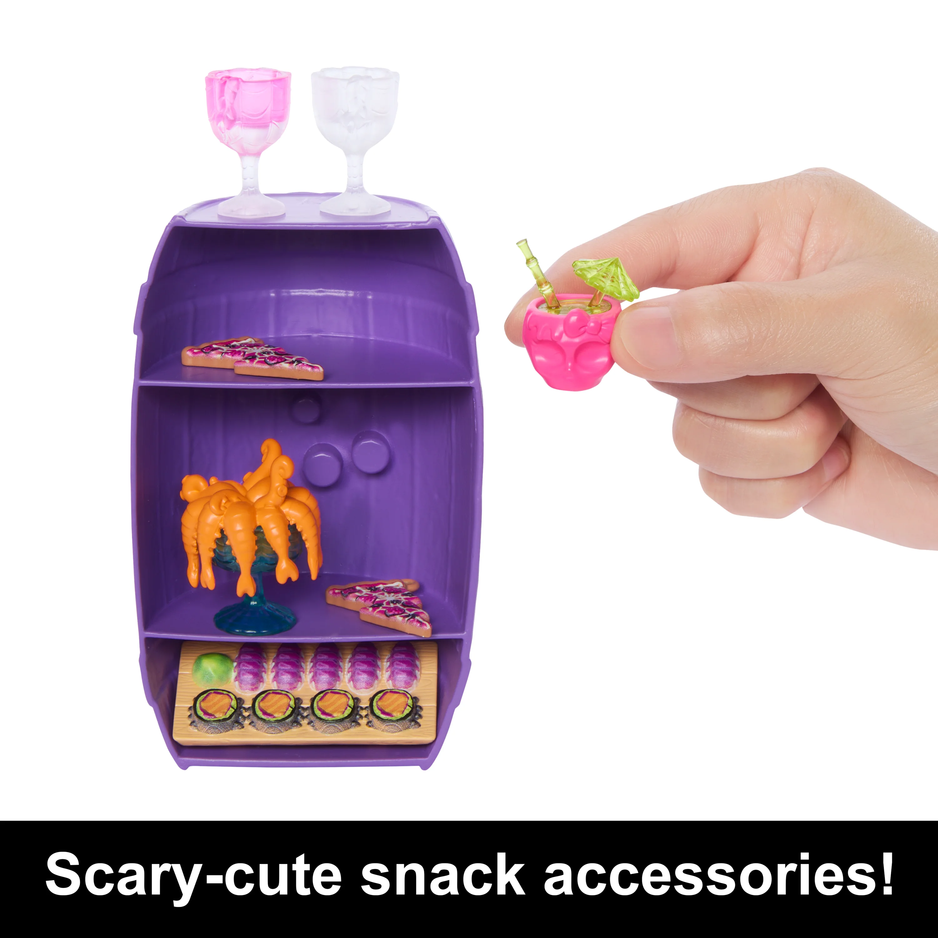 Monster High Lagoona Blue Fashion Doll And Playset, Scare-Adise Island Snack Shack With Food Accessories - Image 4