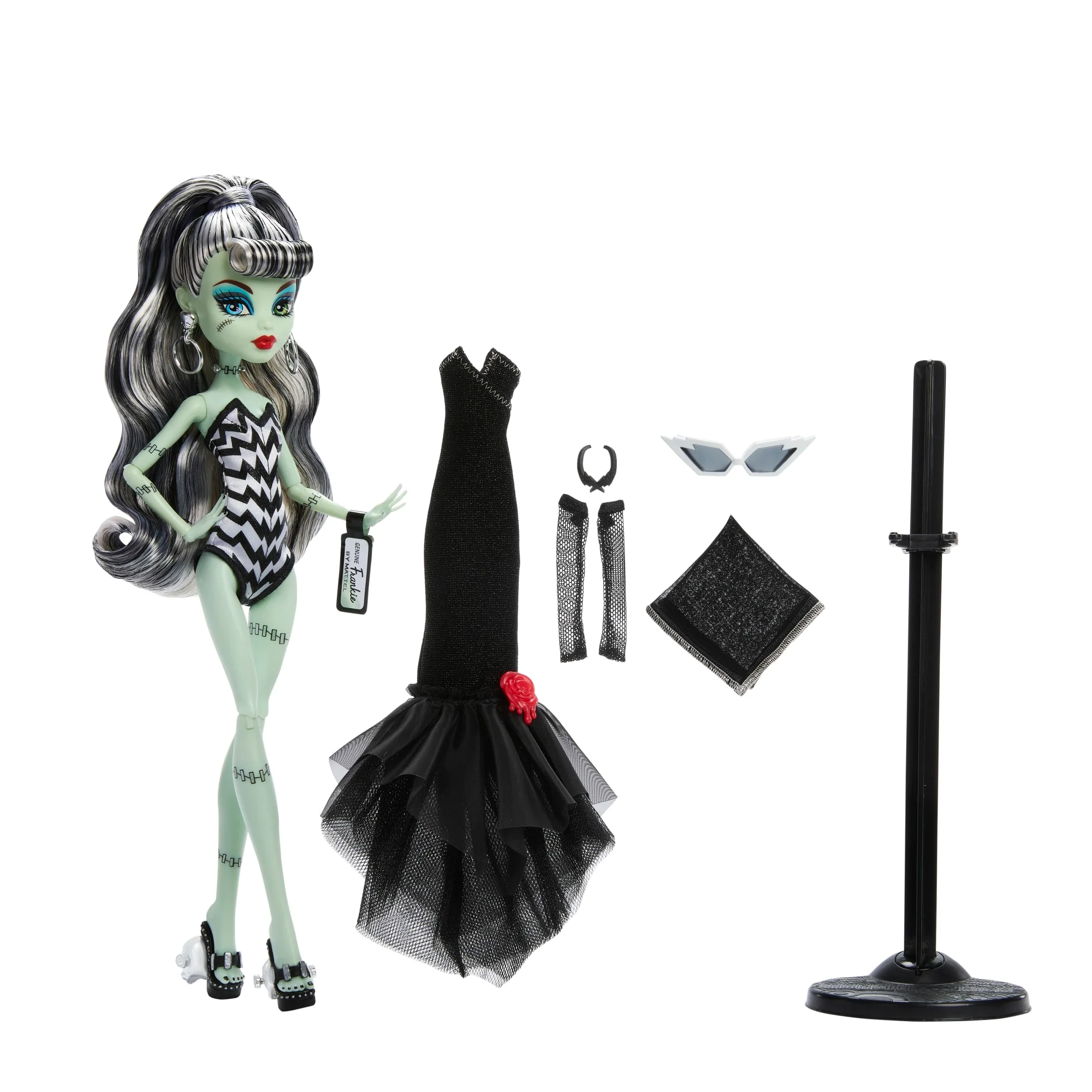 Monster High Skullector Muñeca de Colección Frankie Barbie 80 Aniversario - Image 6