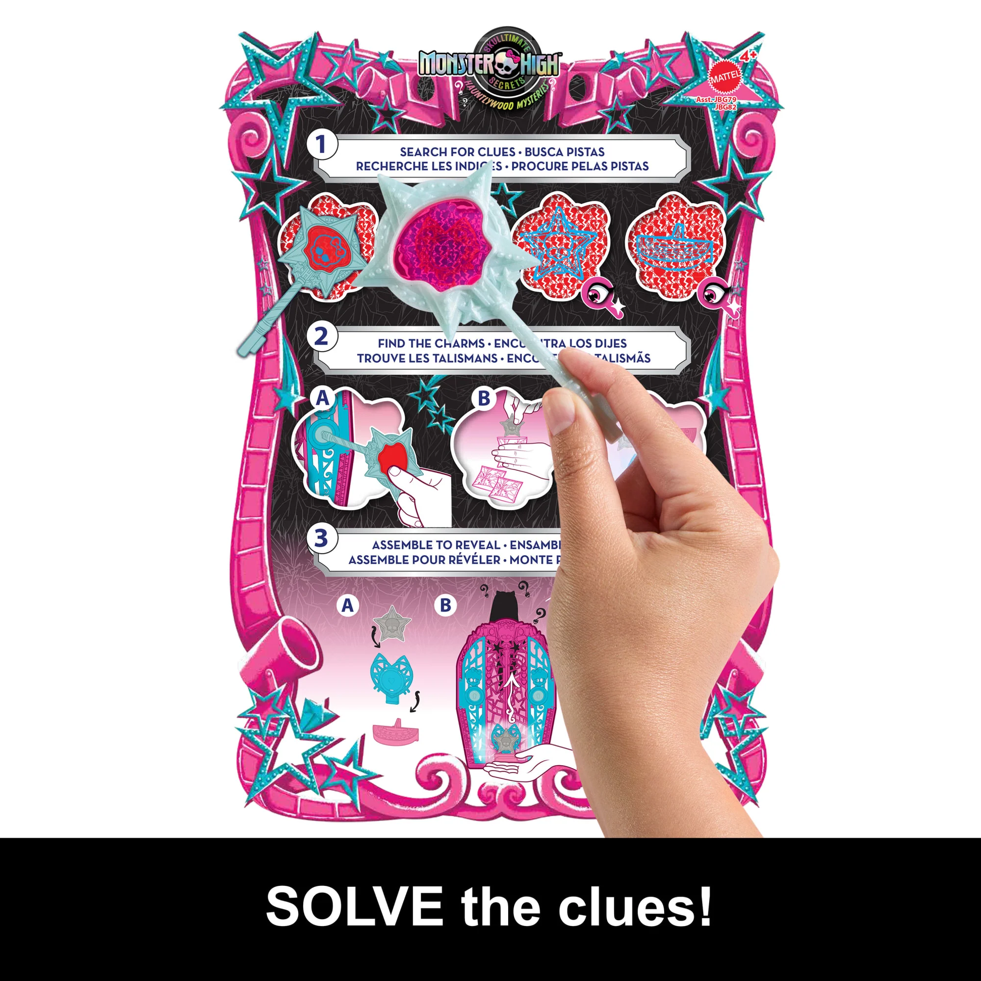 Monster High Skulltimate Secrets Hauntlywood Mysteries Doll, Catty Noir With 19+ Surprises - Image 3