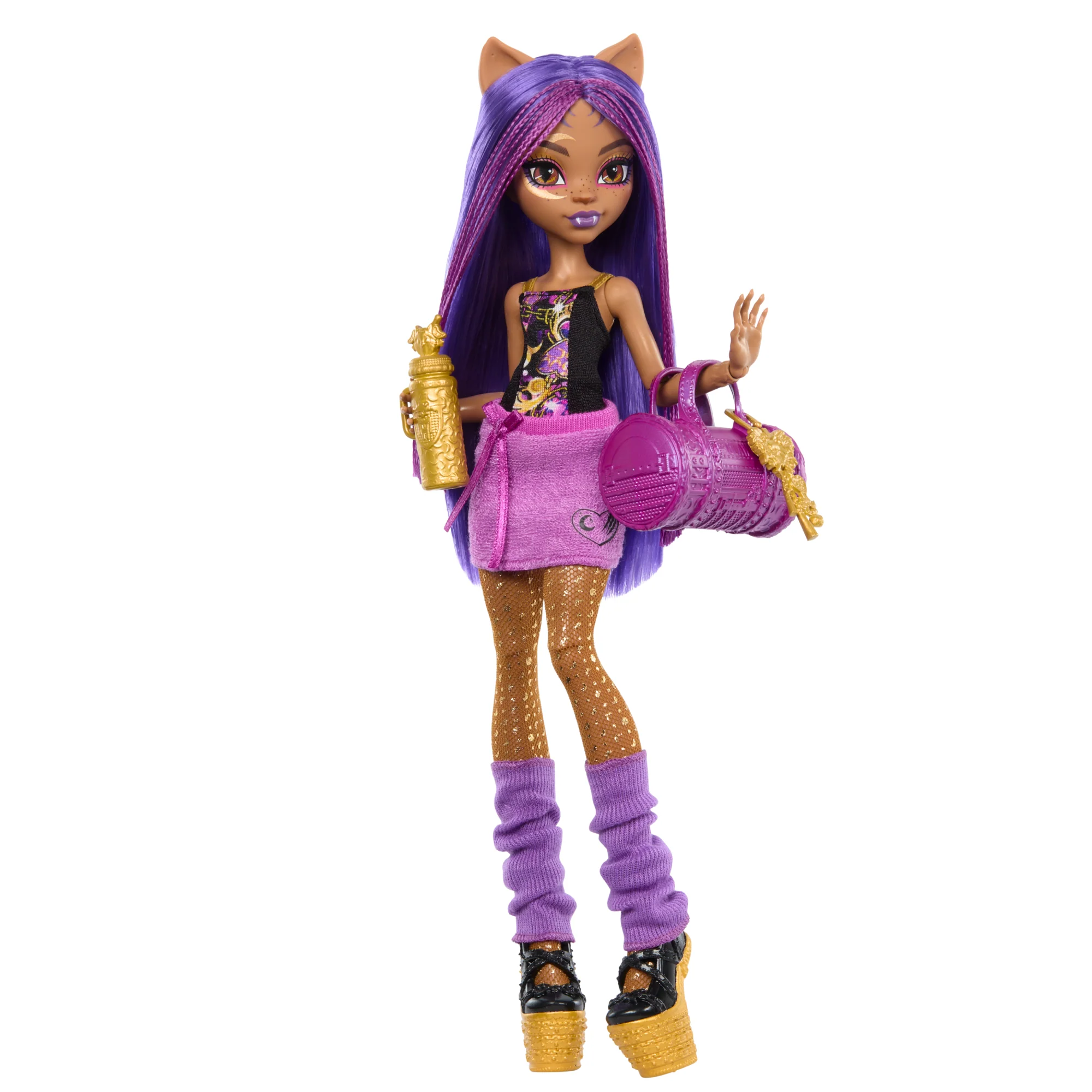 Monster High Skulltimate Secrets Monster Mysteries Playset, Clawdeen Wolf Doll With 19+ Surprises - Image 6