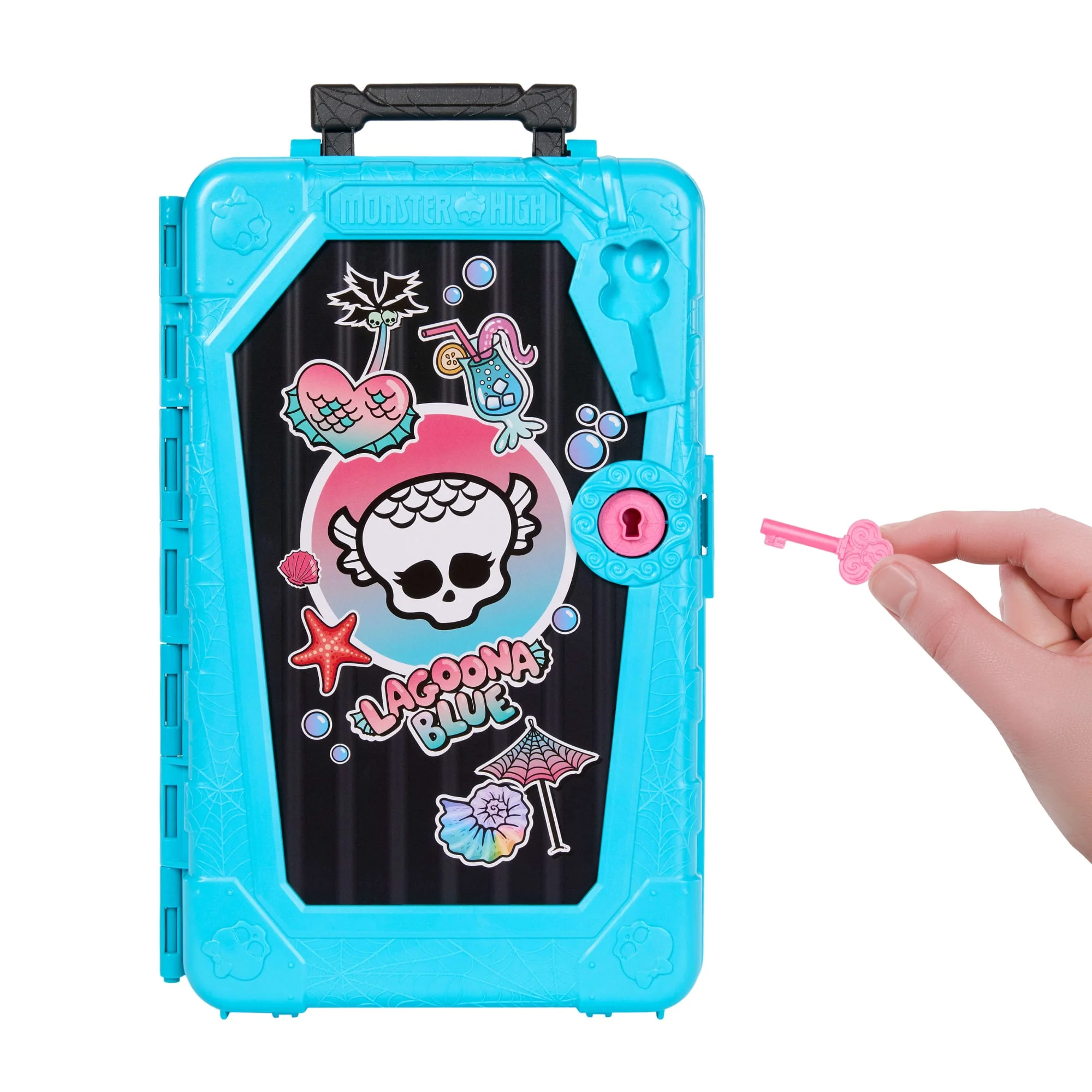 Monster High Skulltimate Secrets Gore-Geous Oasis Playset, Lagoona Blue Doll And Accessories - Image 2