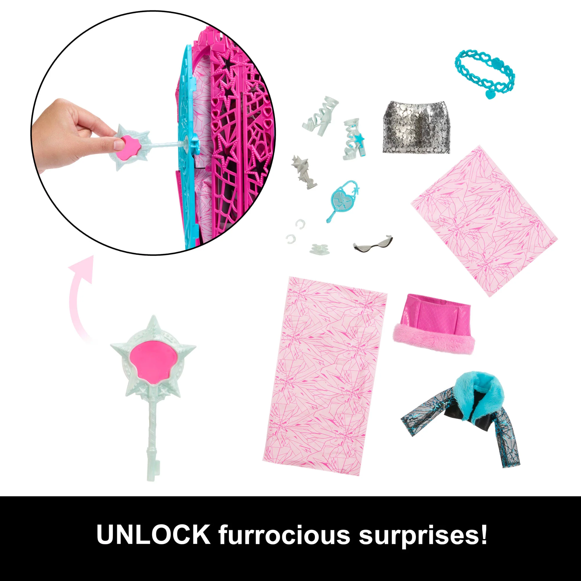 Monster High Skulltimate Secrets Hauntlywood Mysteries Playsets With Doll And 19+ Surprises - Image 4